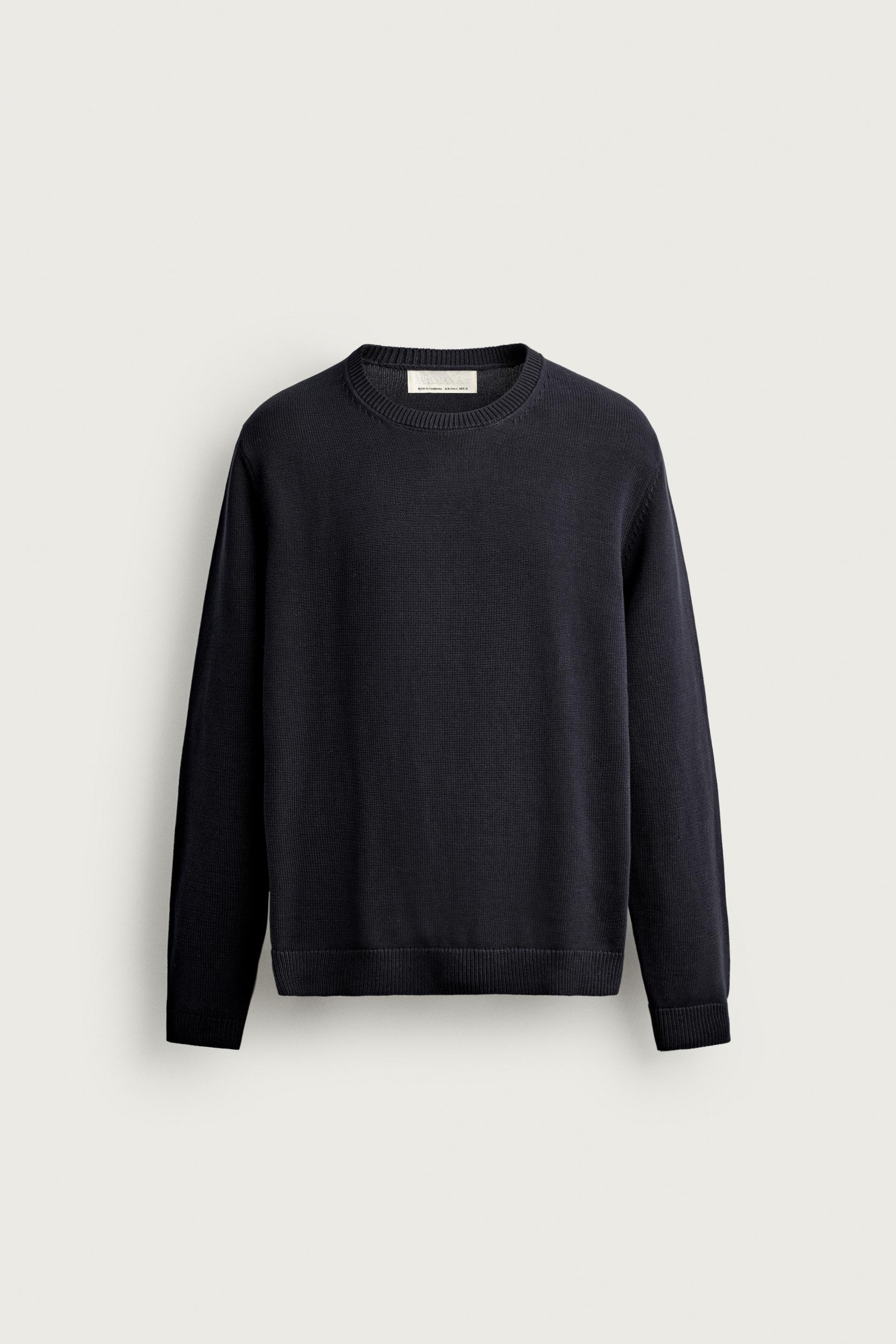 COTTON REGULAR FIT JUMPER by ZARA