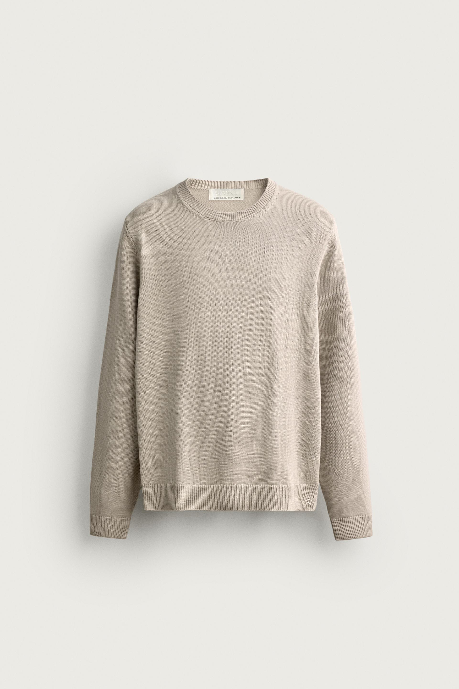COTTON REGULAR FIT JUMPER by ZARA
