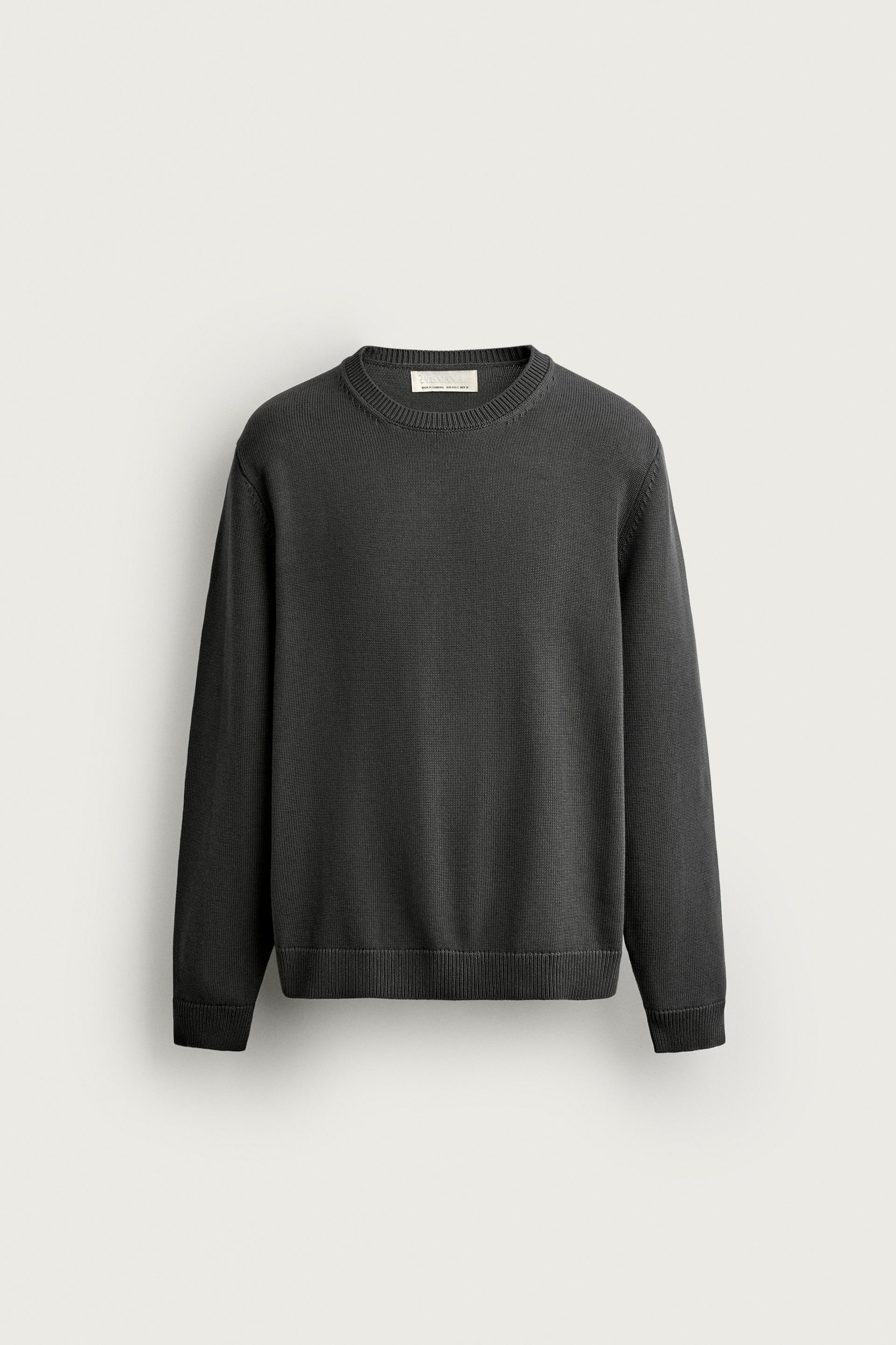 COTTON REGULAR FIT JUMPER by ZARA