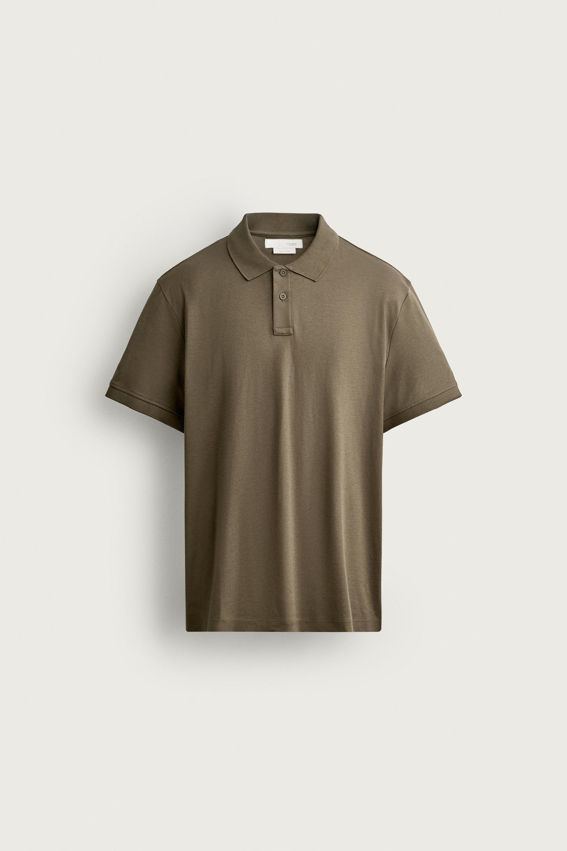 COTTON REGULAR FIT POLO SHIRT by ZARA