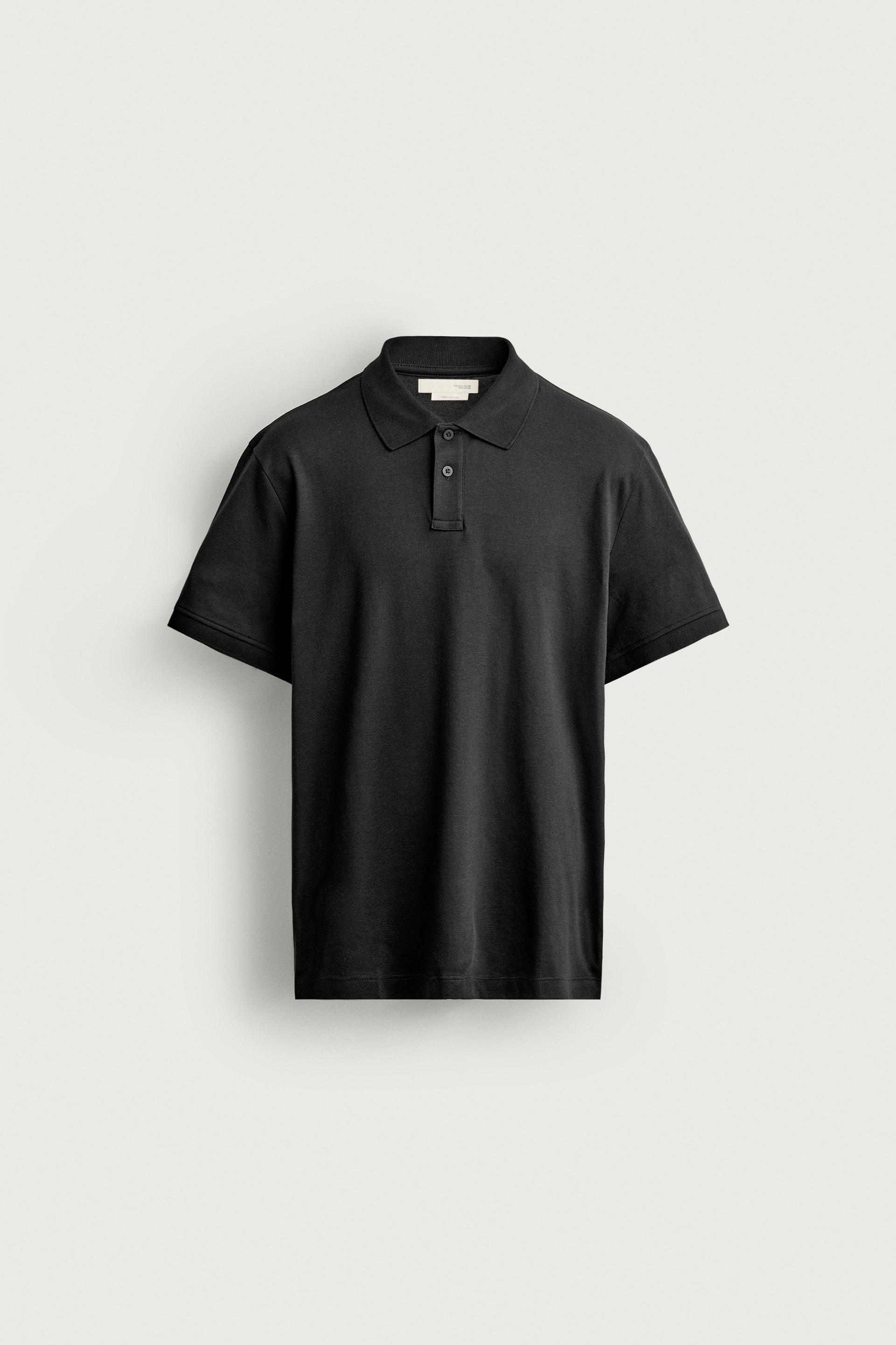 COTTON REGULAR FIT POLO SHIRT by ZARA