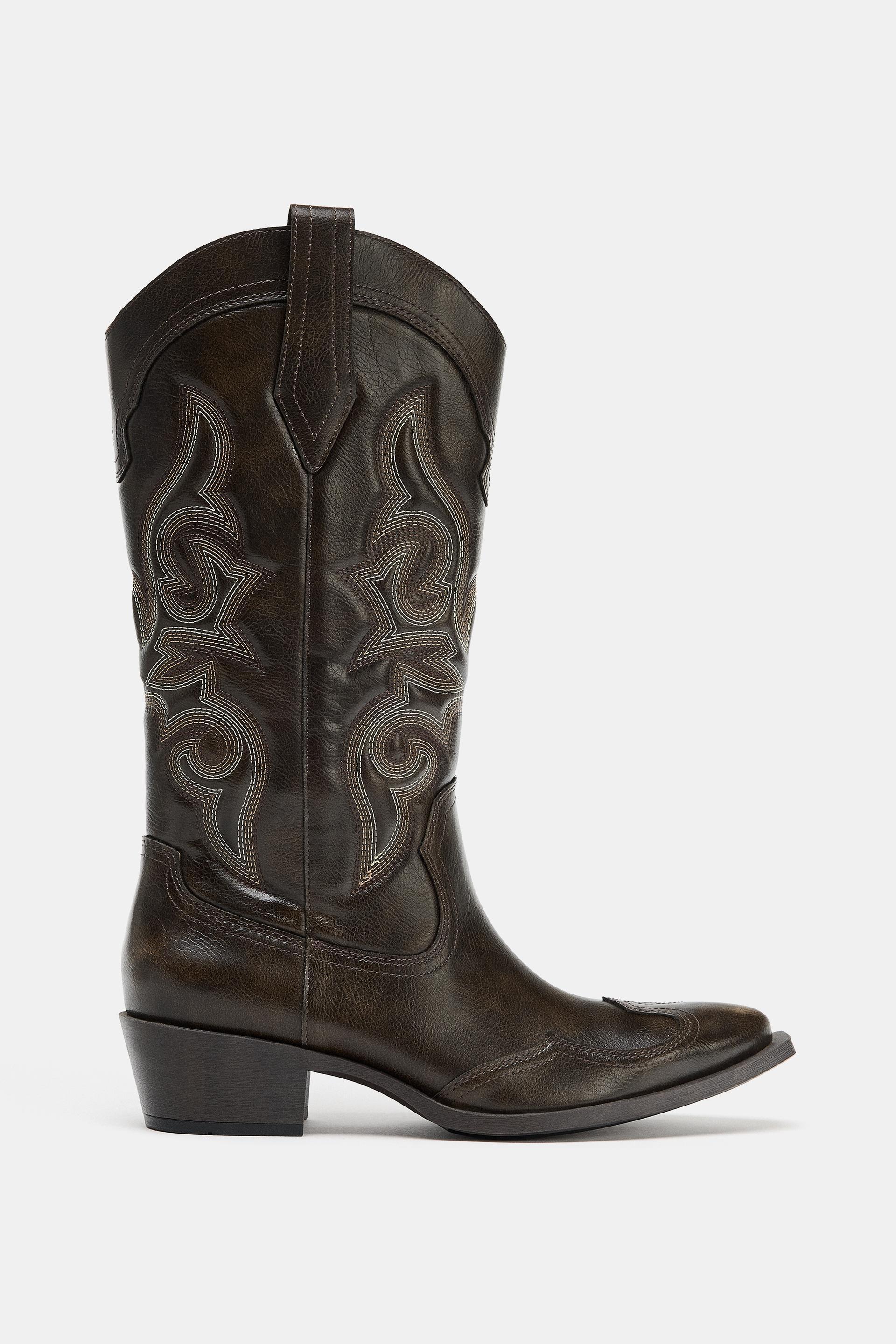 COWBOY BOOTS by ZARA