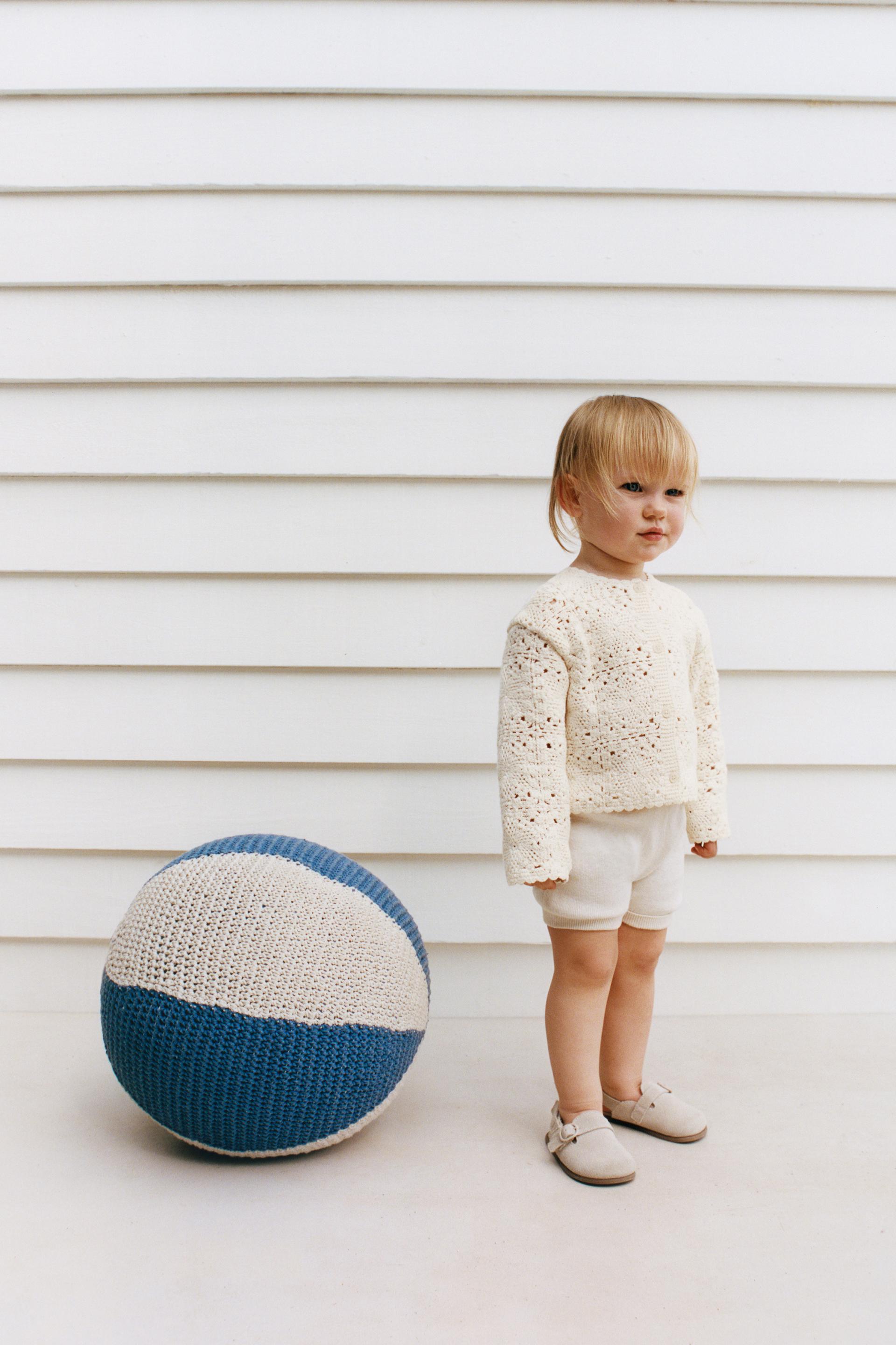 CROCHET KNIT CARDIGAN by ZARA