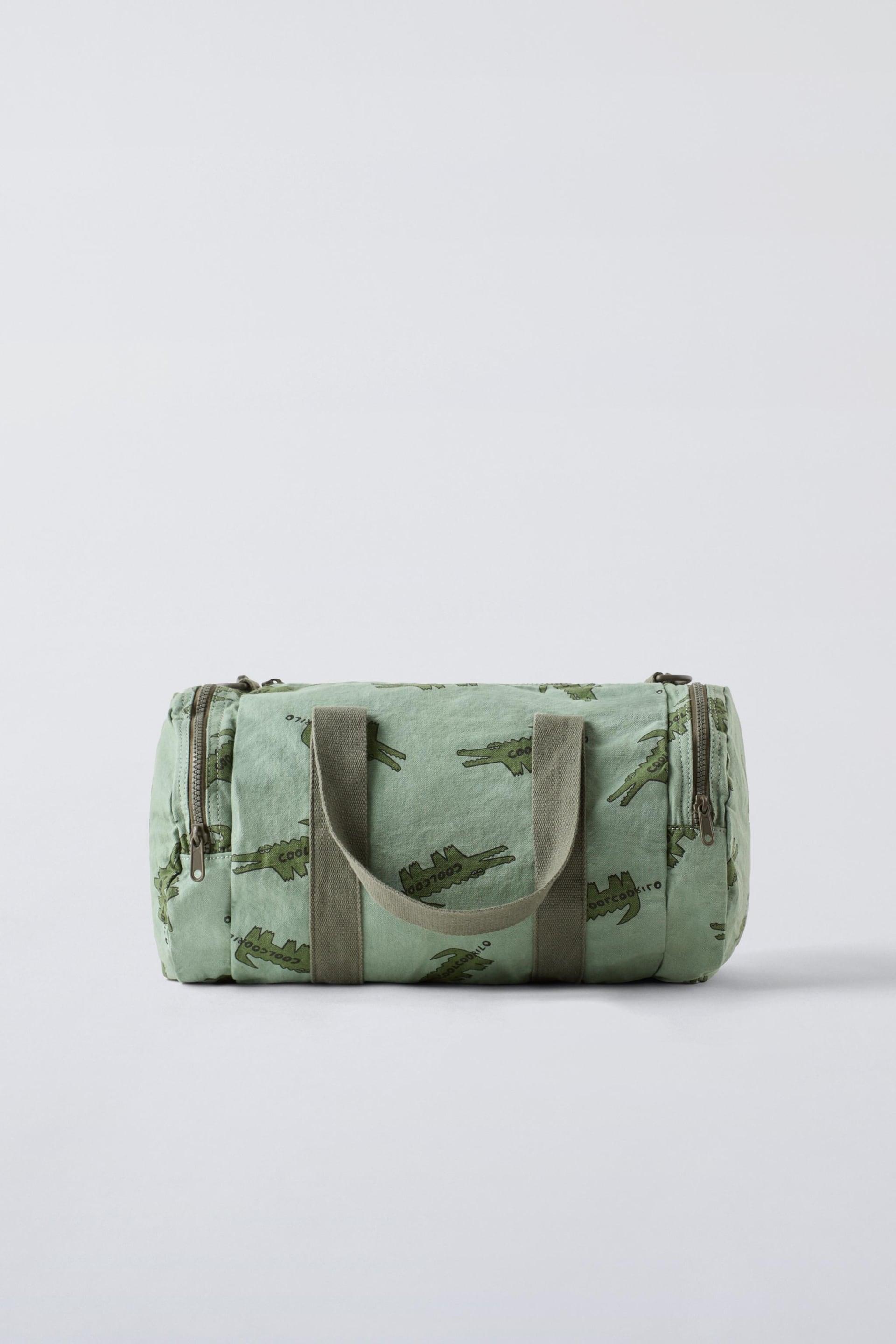 CROCODILE DUFFEL BAG by ZARA