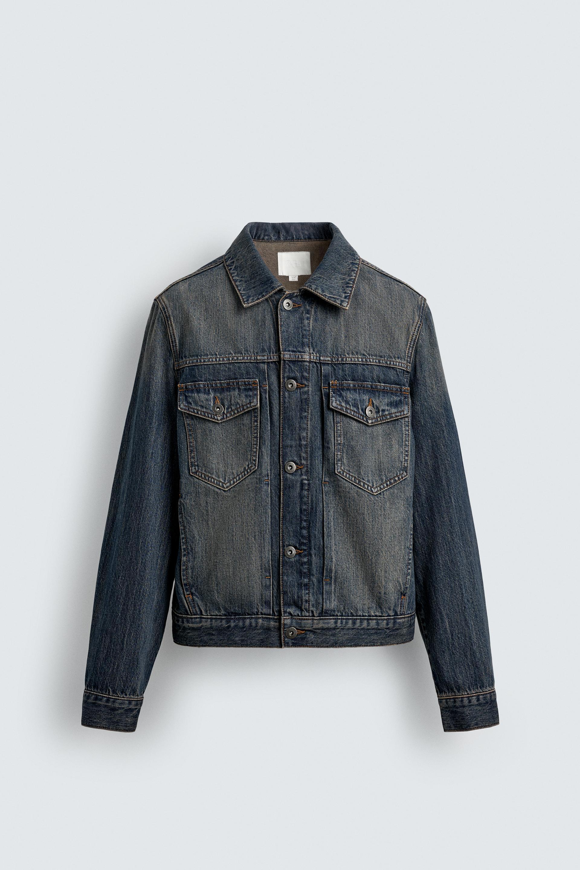 CROPPED FIT DENIM JACKET by ZARA