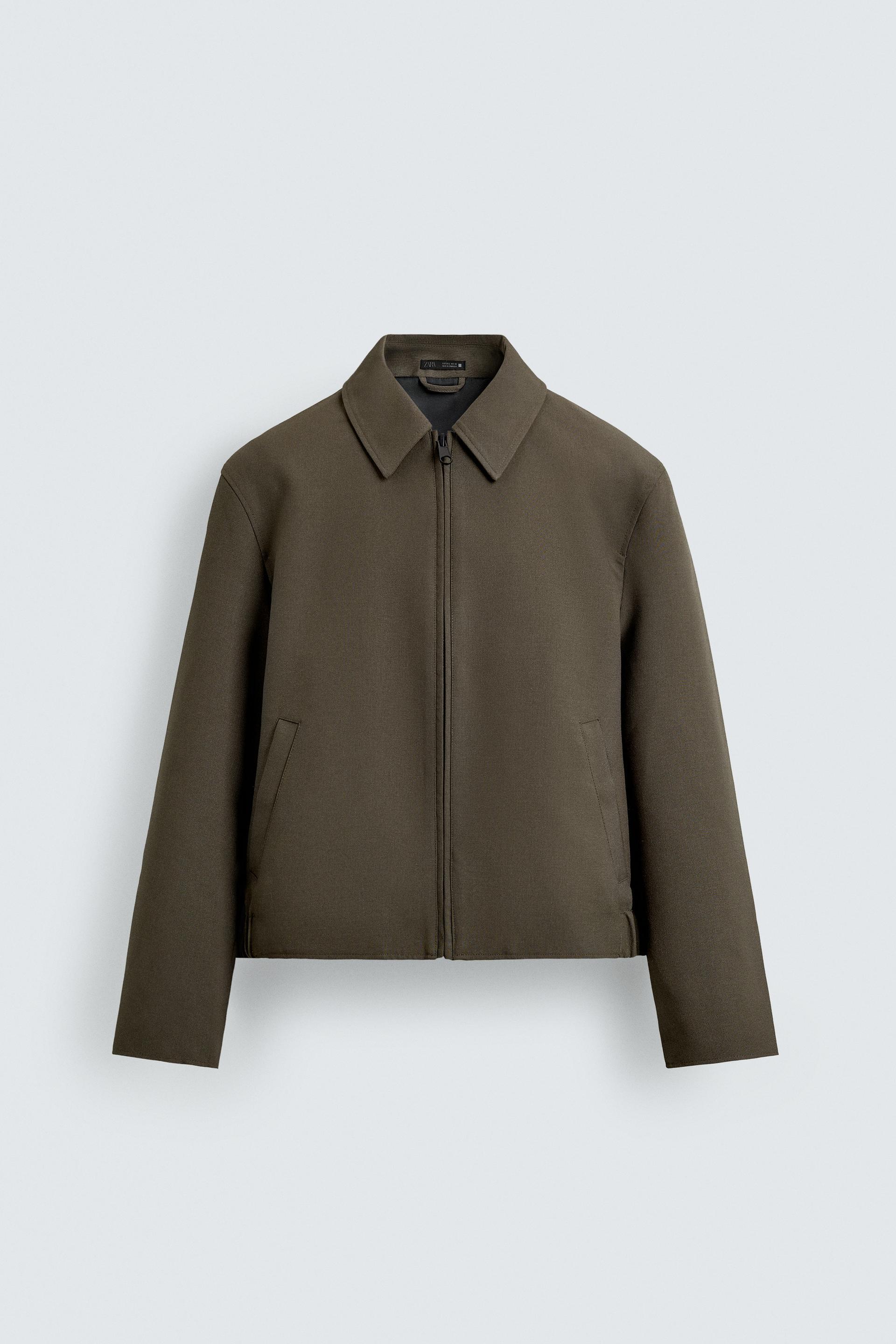 CROPPED FIT JACKET by ZARA