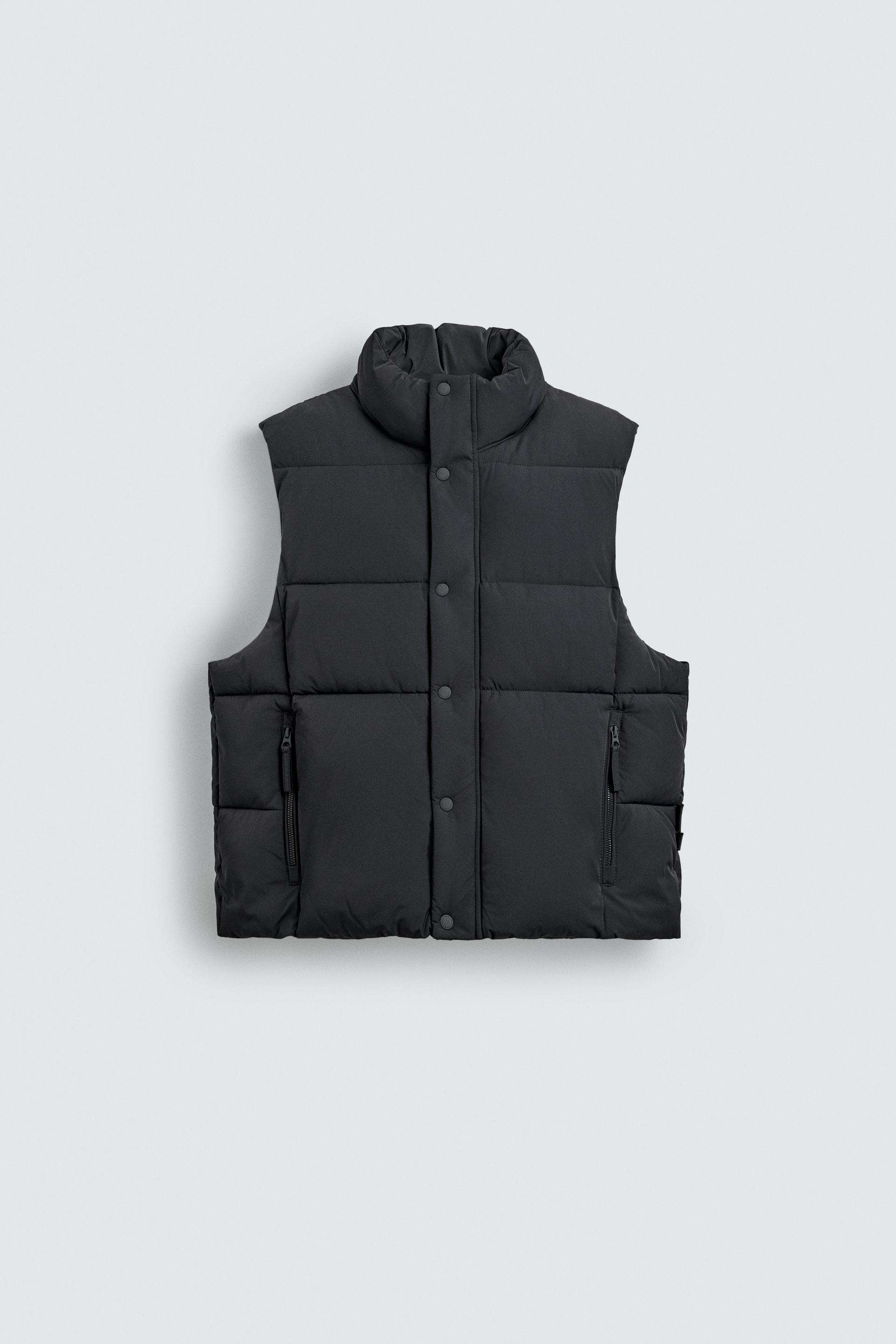 CROPPED FIT PADDED VEST by ZARA