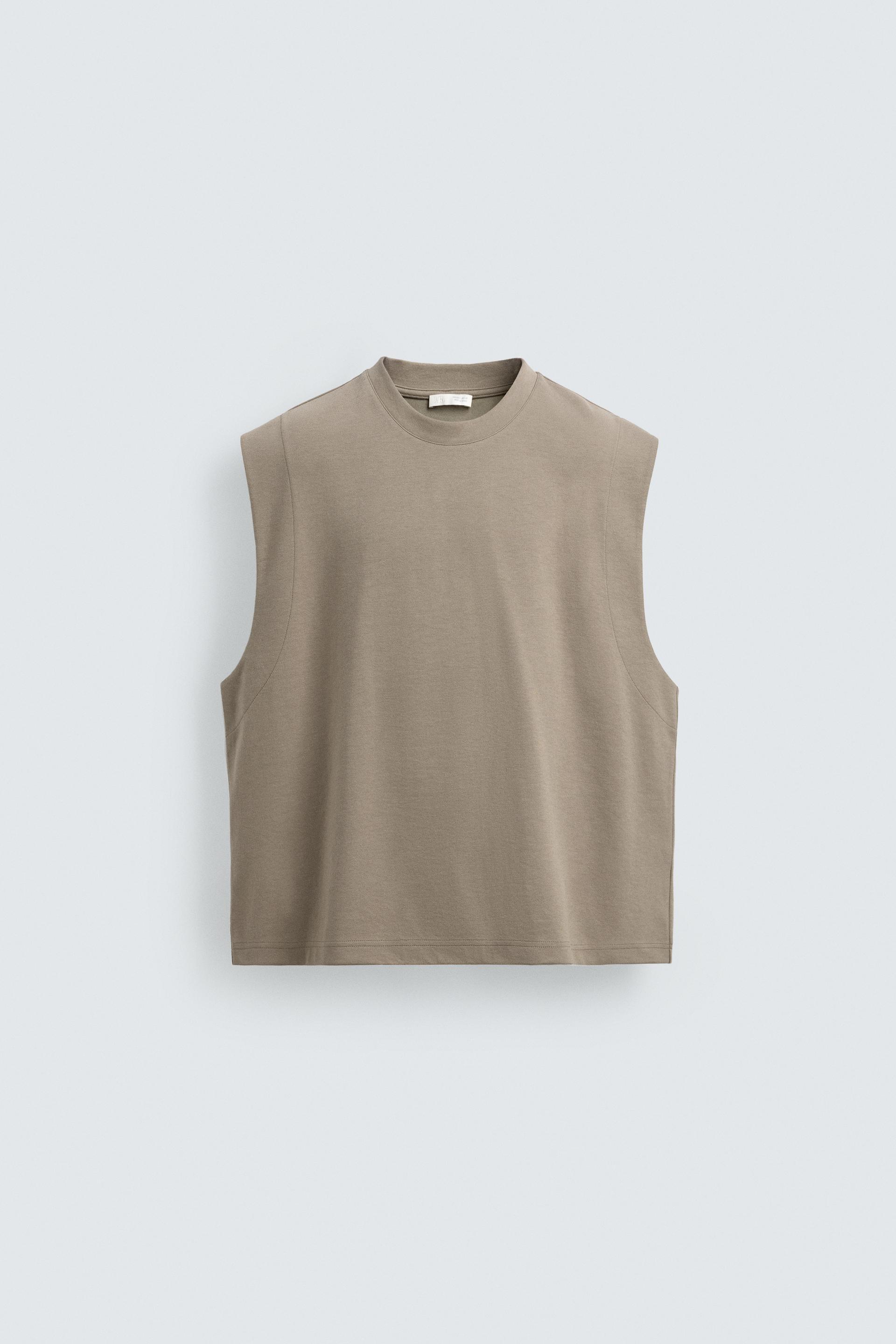 CROPPED FIT TANK TOP by ZARA