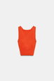 CROSS-BACK KNIT TOP by ZARA