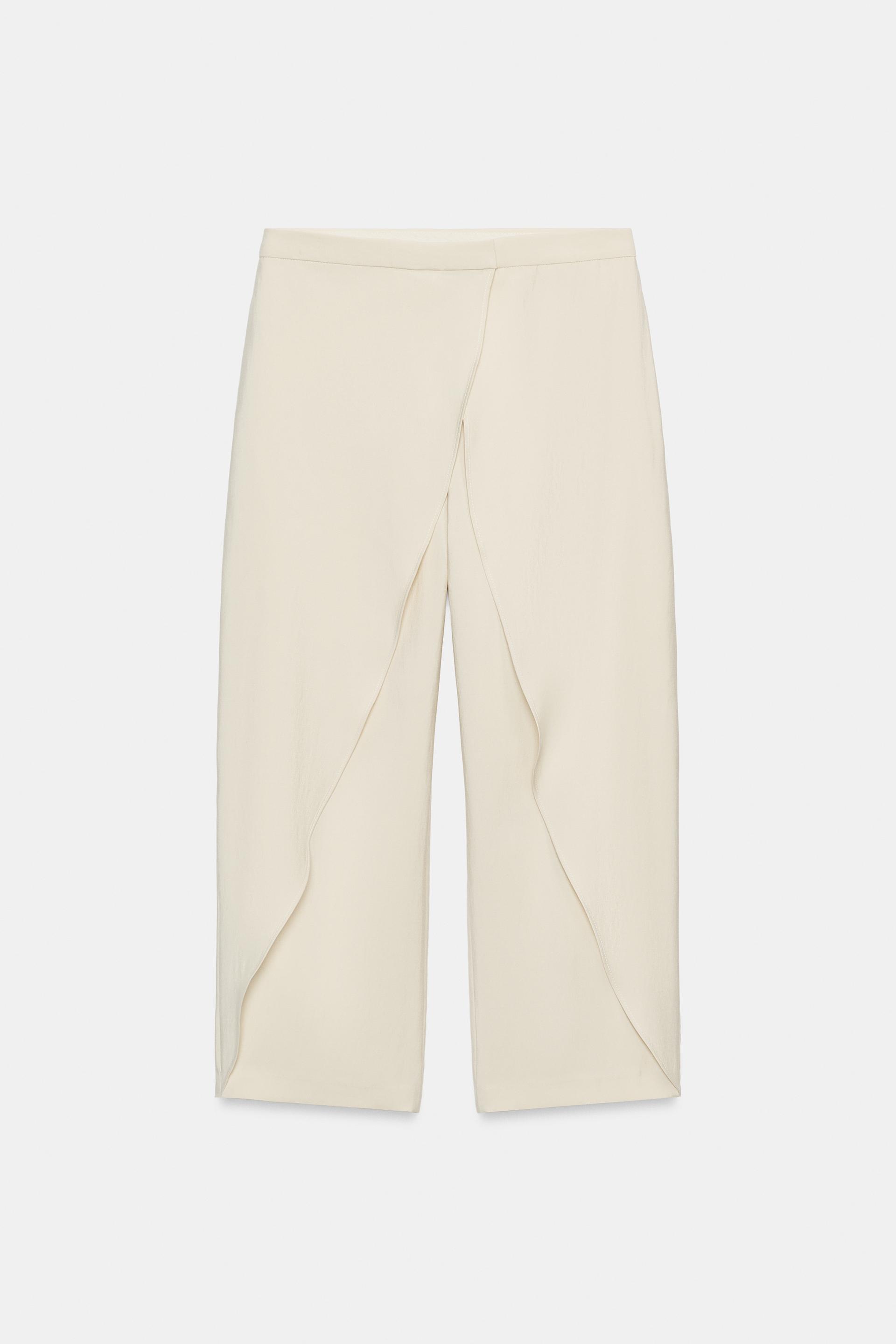 CROSSOVER FRONT PANTS ZW COLLECTION by ZARA