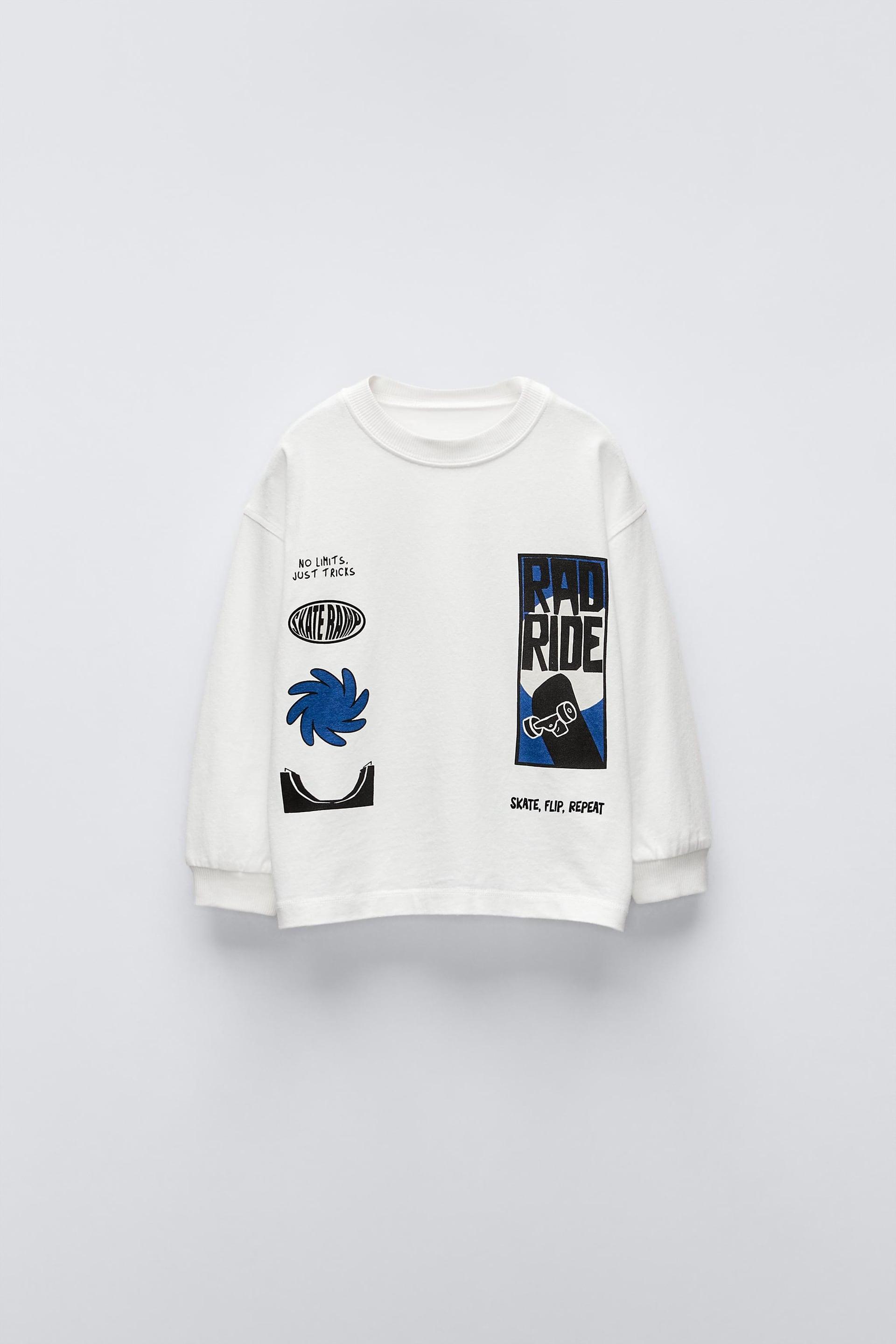 CUFFED SKATE T-SHIRT by ZARA