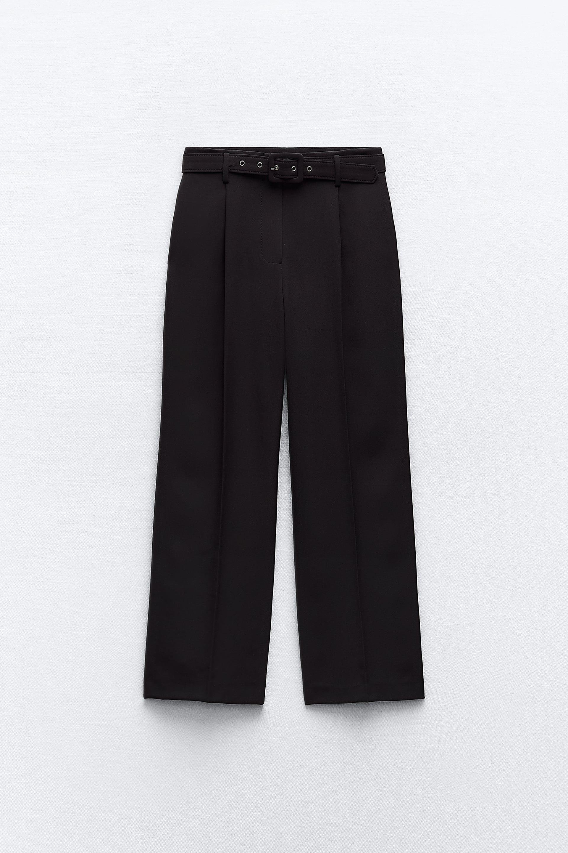 CULOTTES WITH LINED BELT by ZARA