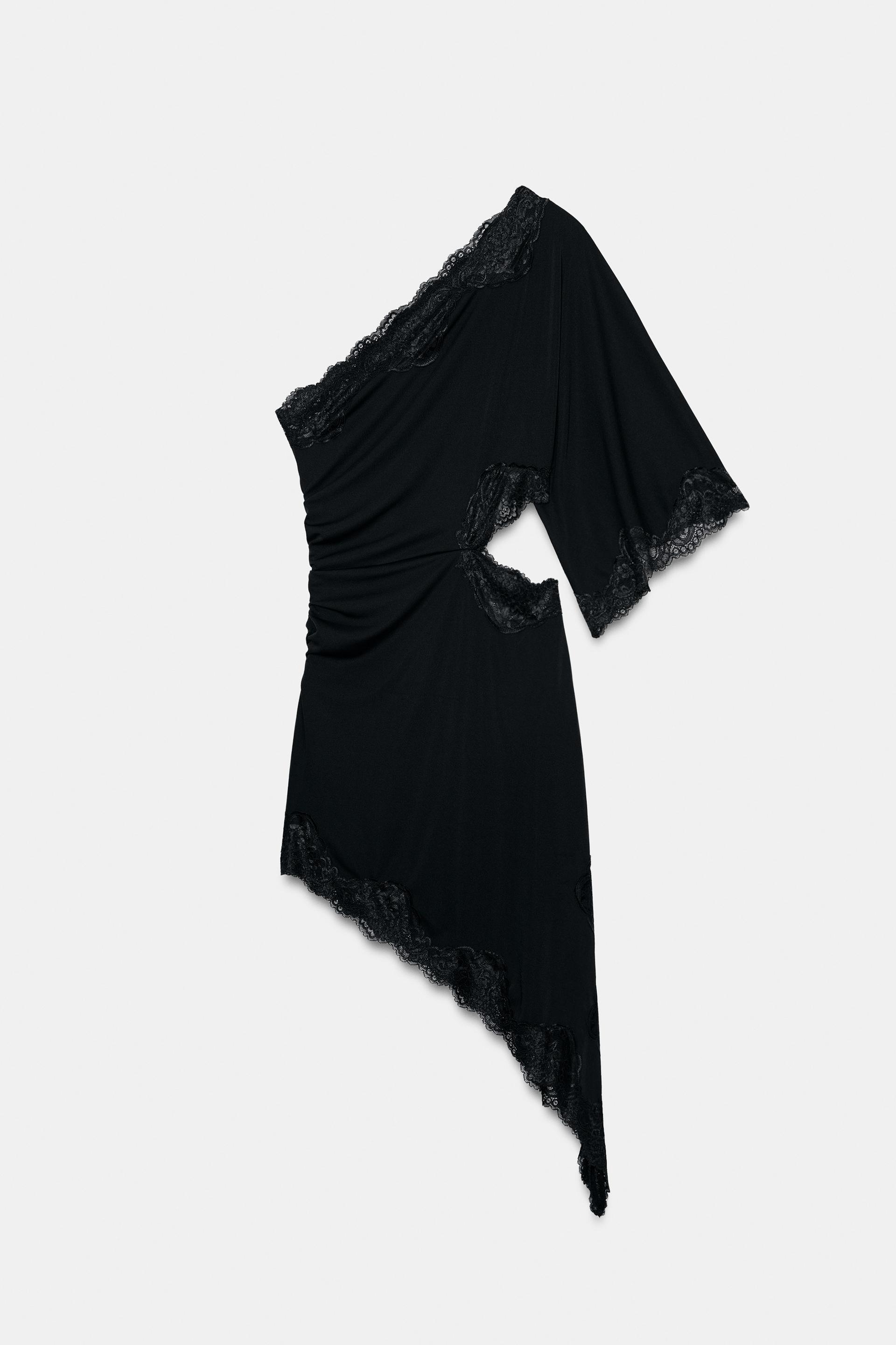 CUT OUT LACE DRESS by ZARA