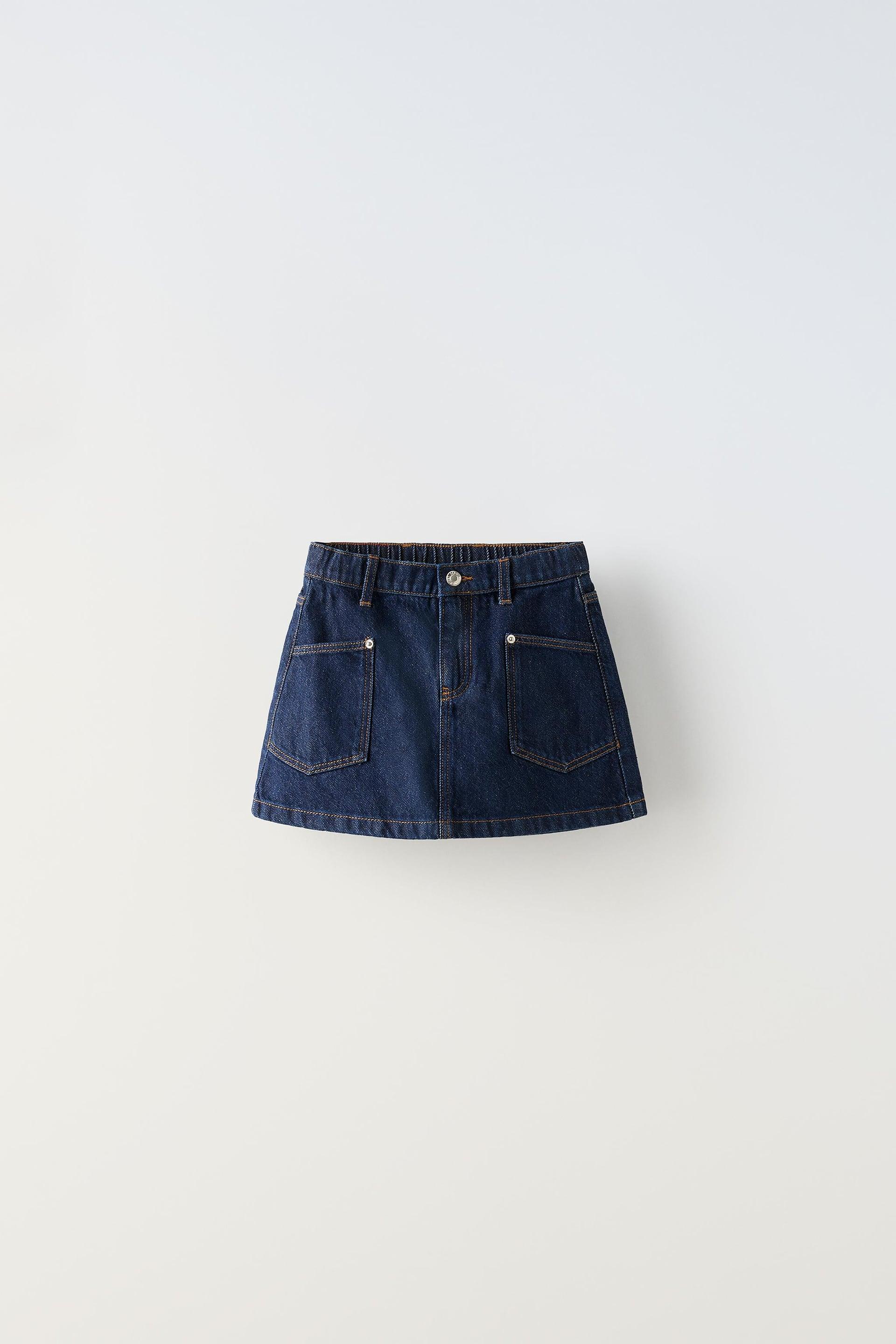 DENIM SKIRT by ZARA