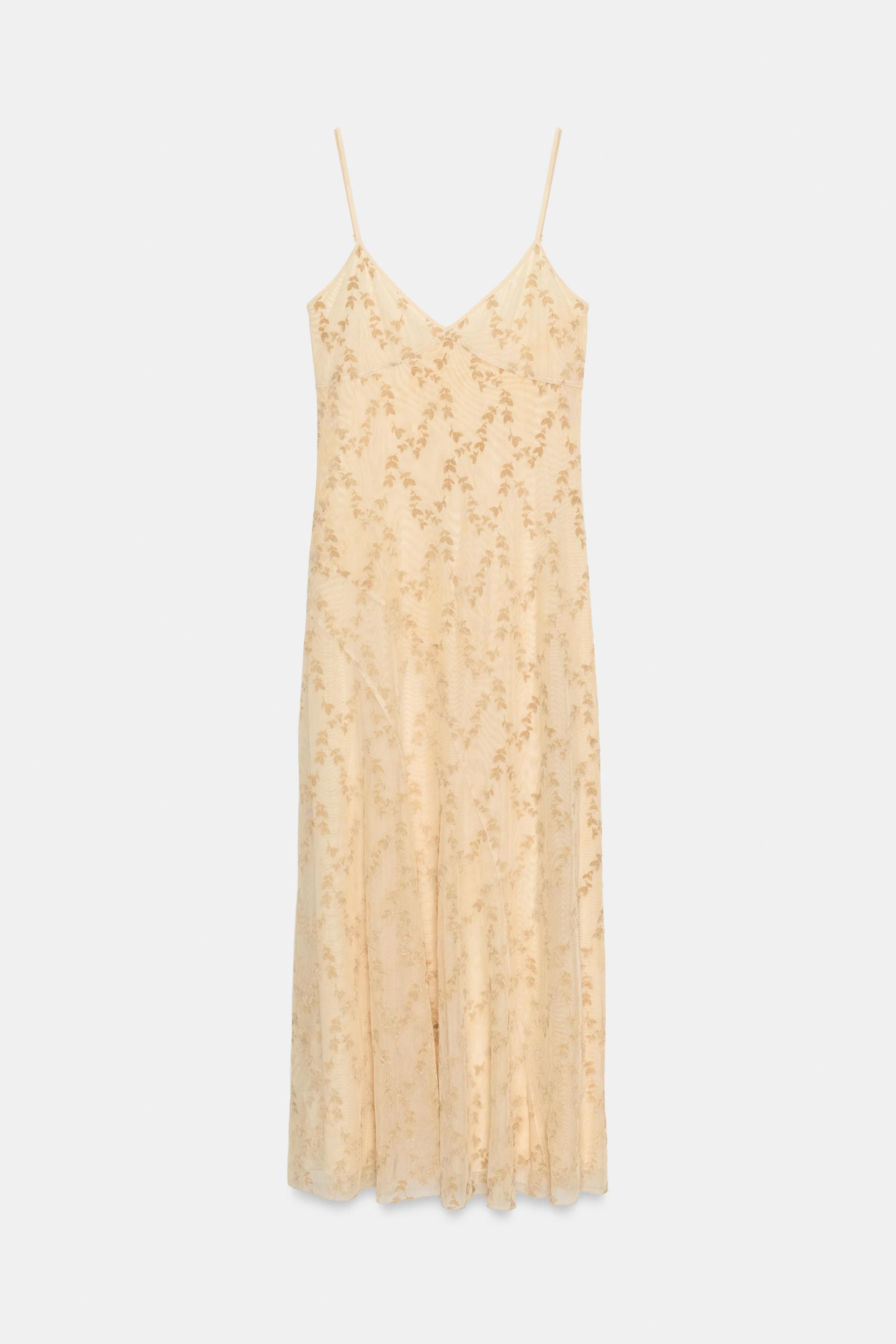 DEVOURED SLIP DRESS by ZARA