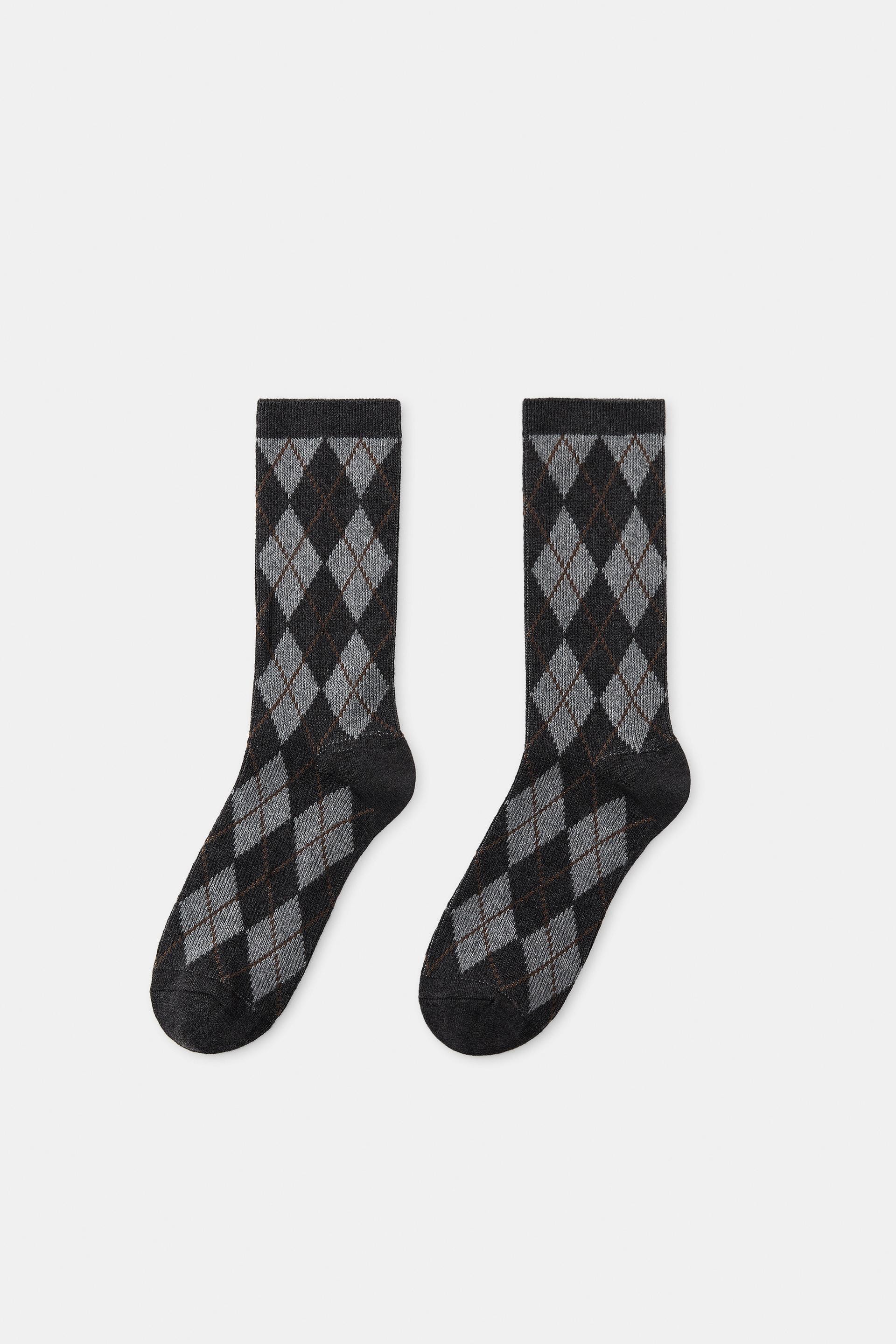 DIAMOND COTTON SOCKS by ZARA