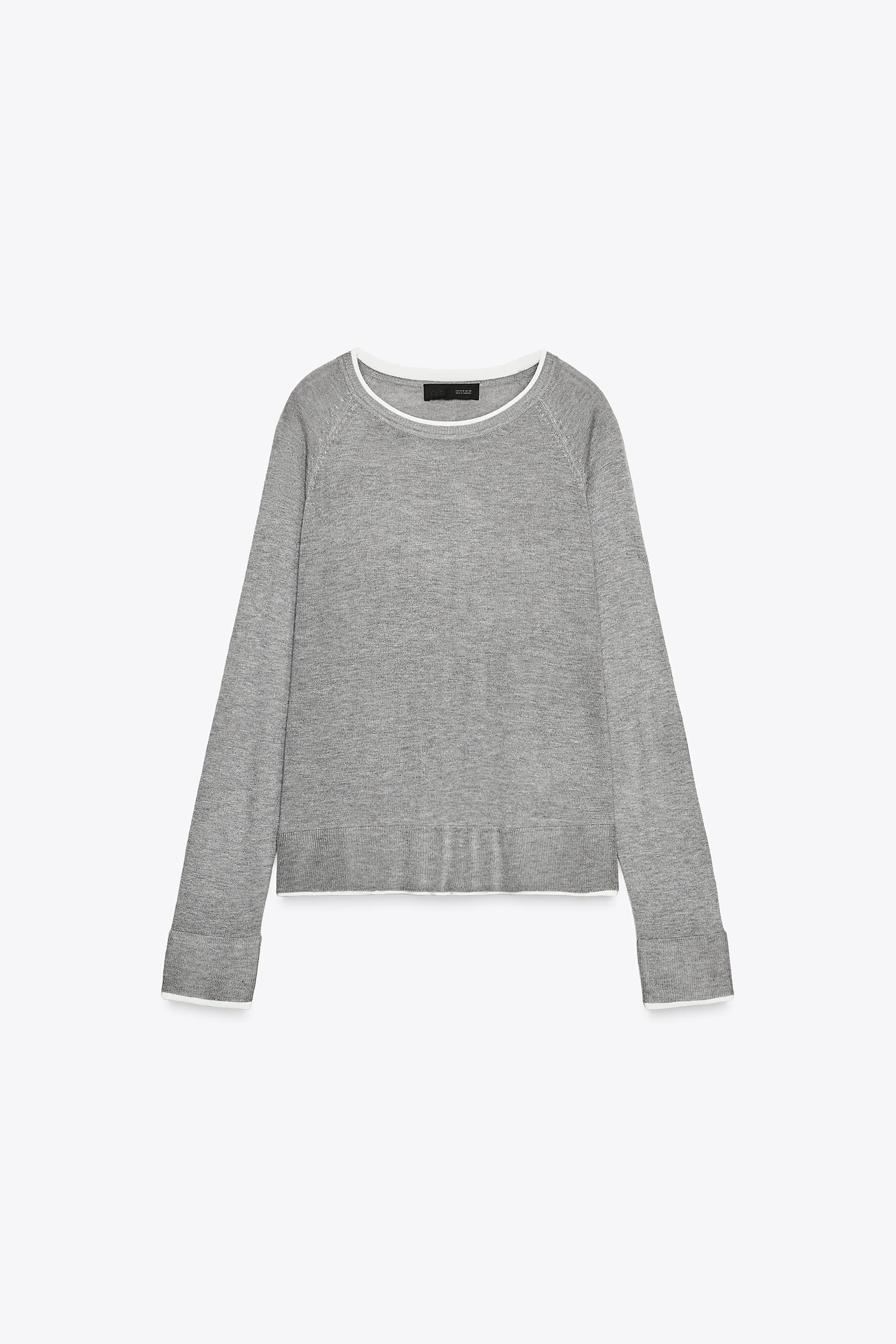 DOUBLE KNIT JUMPER by ZARA