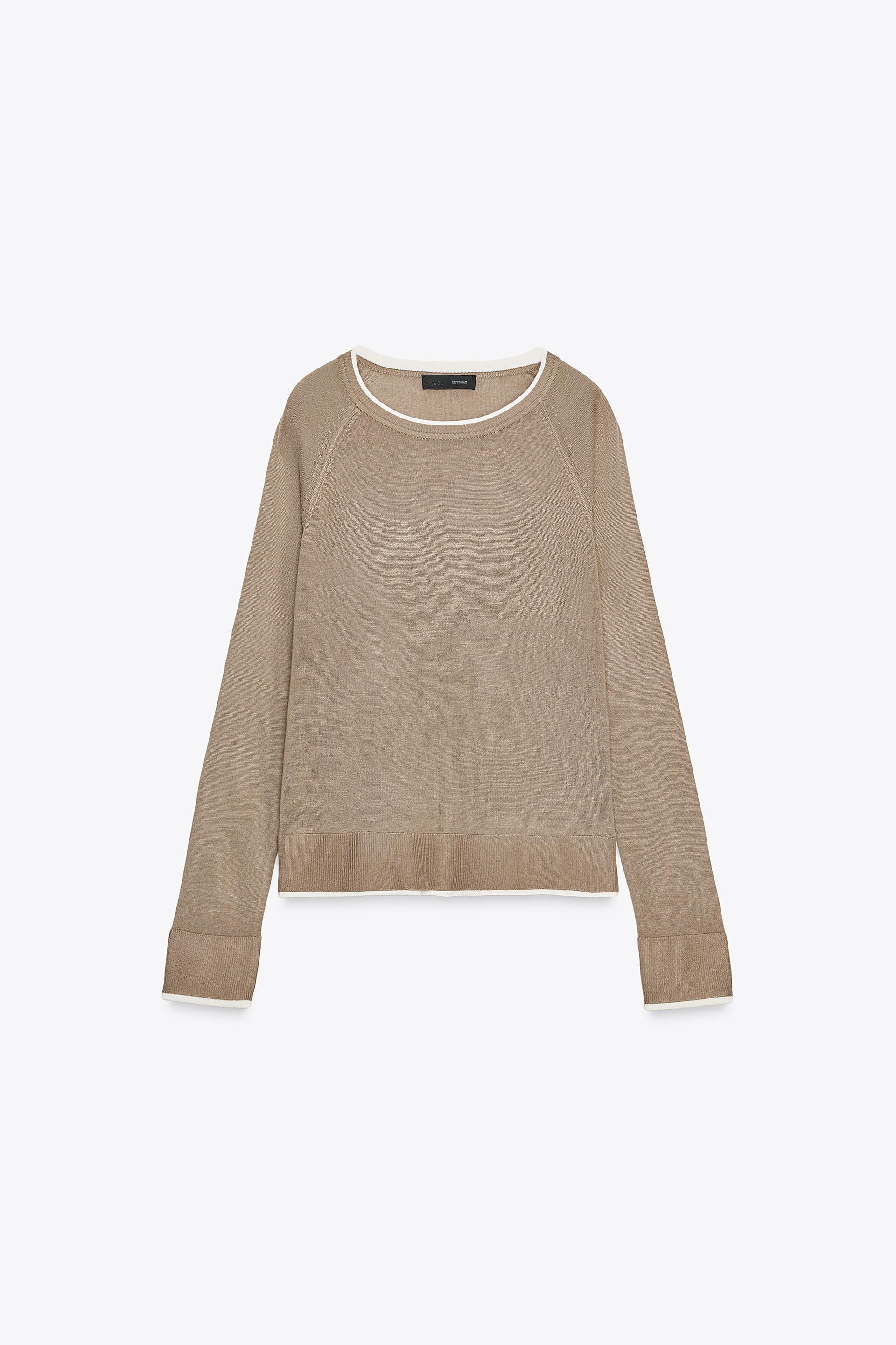 DOUBLE KNIT JUMPER by ZARA