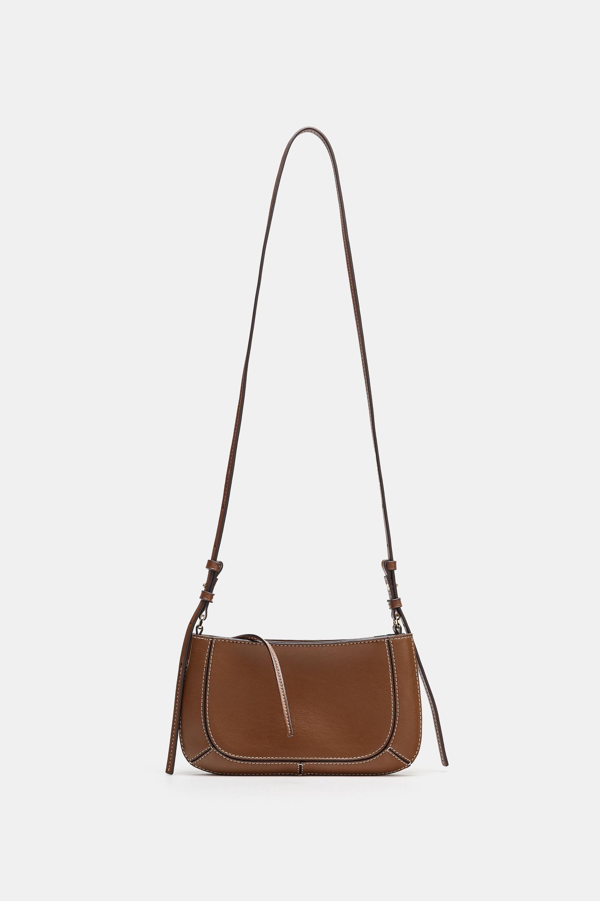 DOUBLE POCKET CROSSBODY BAG by ZARA