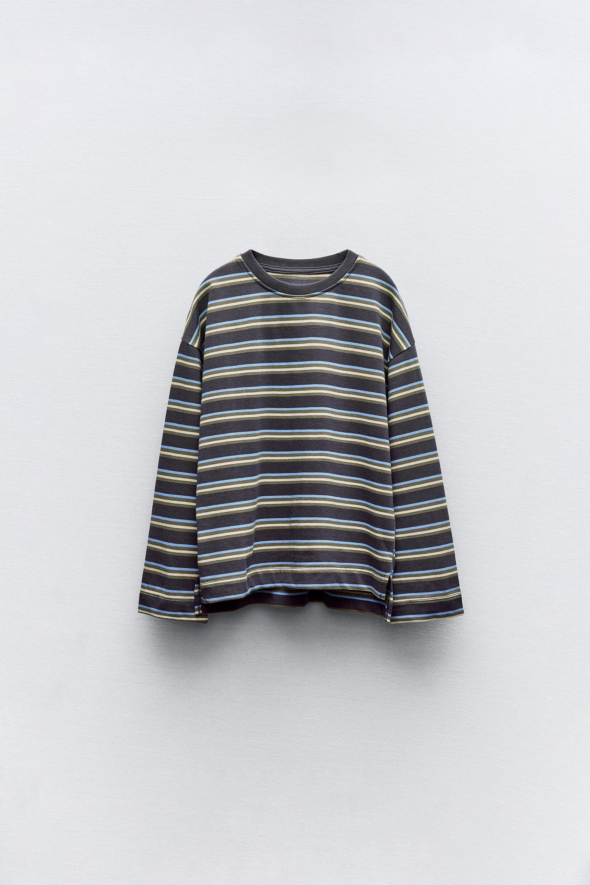 DOUBLE STRIPED T-SHIRT by ZARA