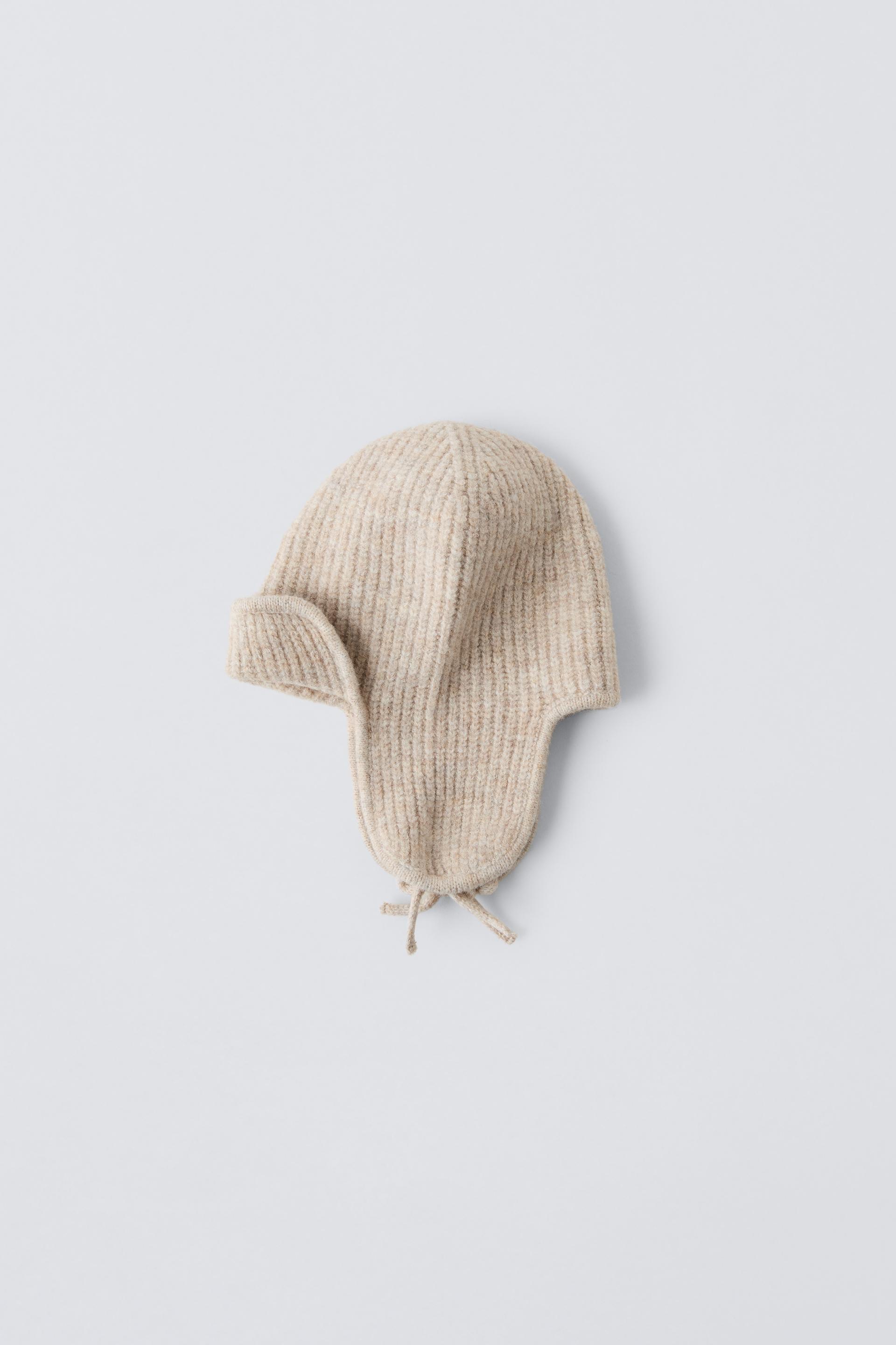 EAR MUFFS KNIT CAP by ZARA