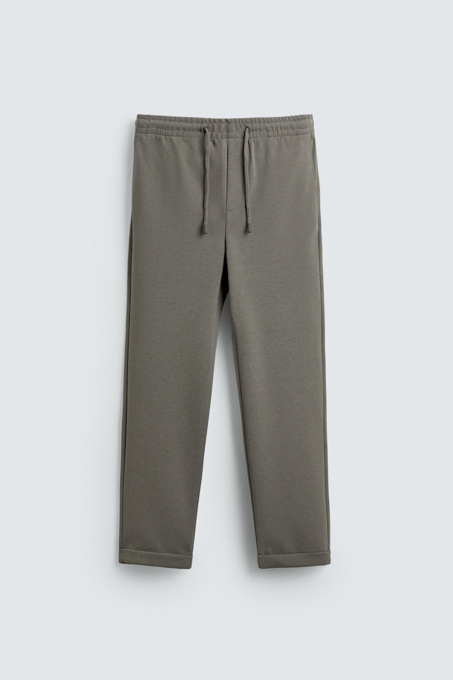 EASY CARE JOGGER-WAIST PANTS by ZARA