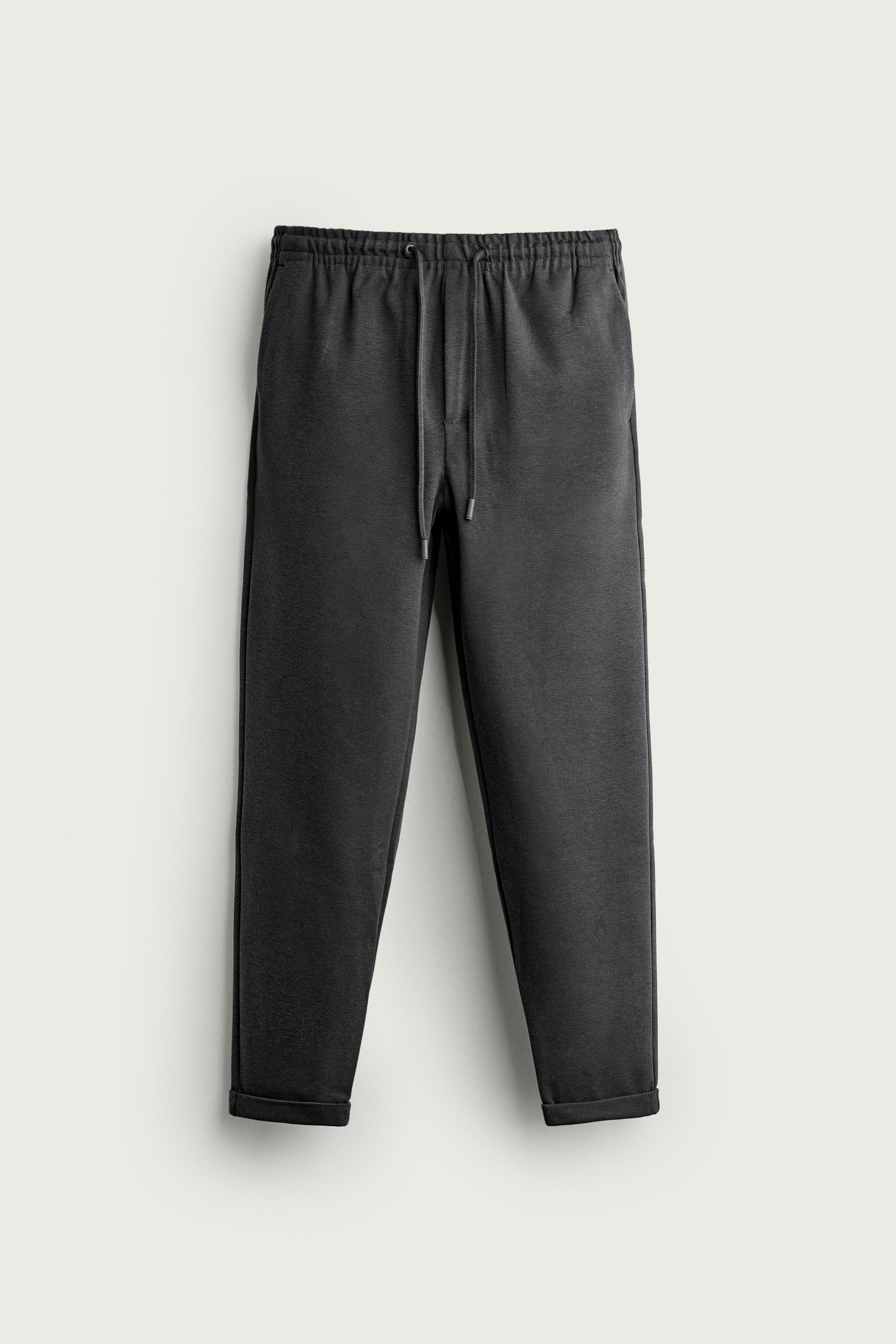 EASY CARE REGULAR FIT PANTS by ZARA