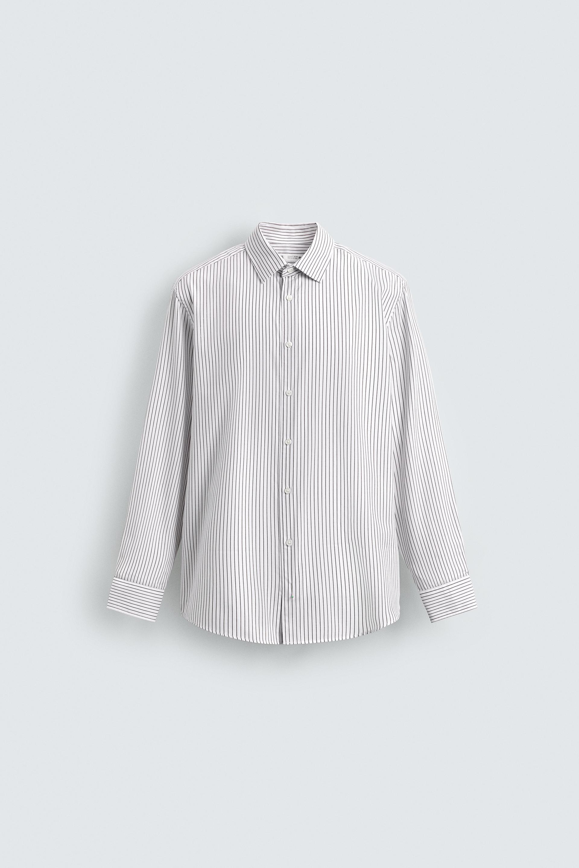EASY CARE TEXTURED SHIRT by ZARA