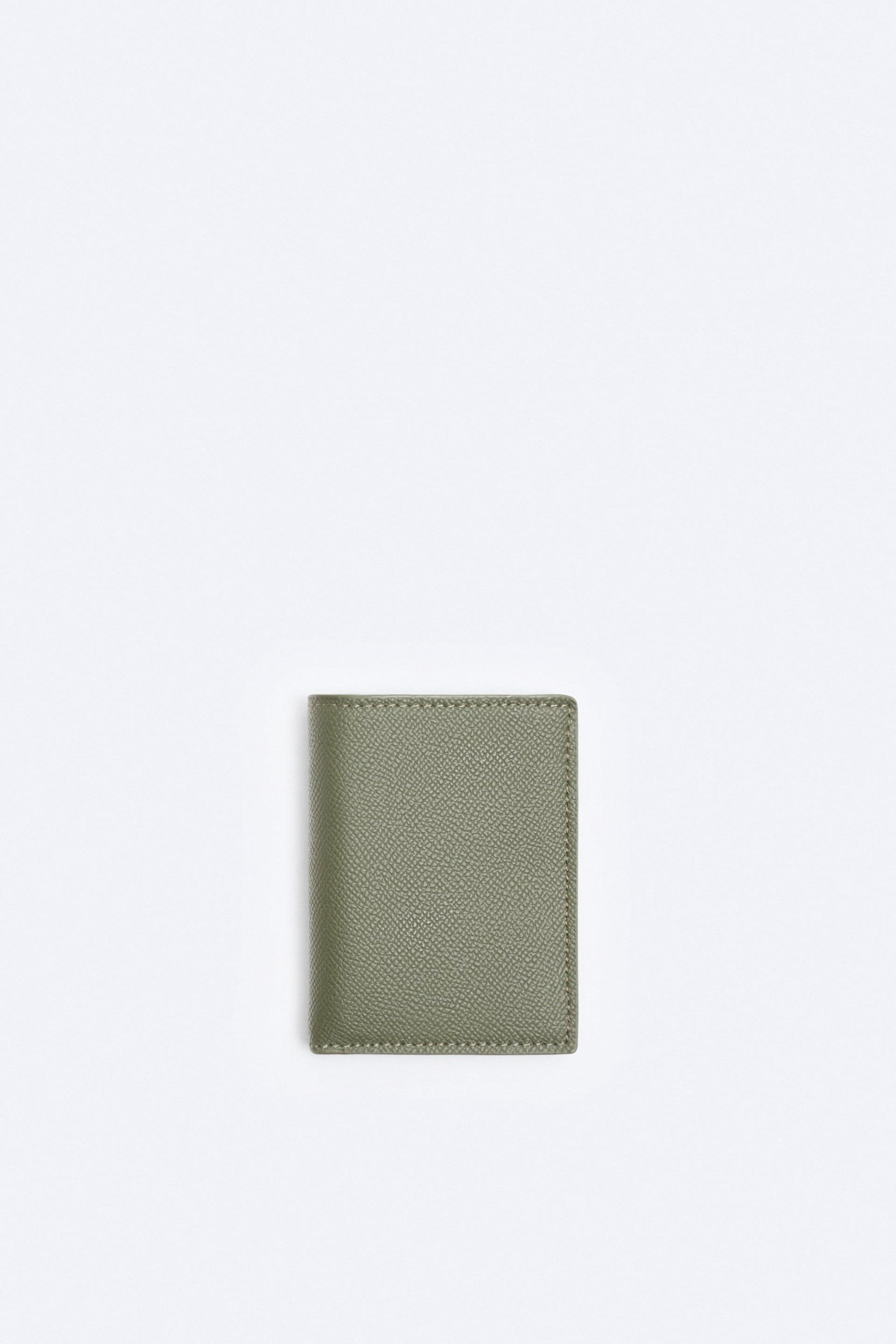 EMBOSSED DOUBLE CARD HOLDER by ZARA