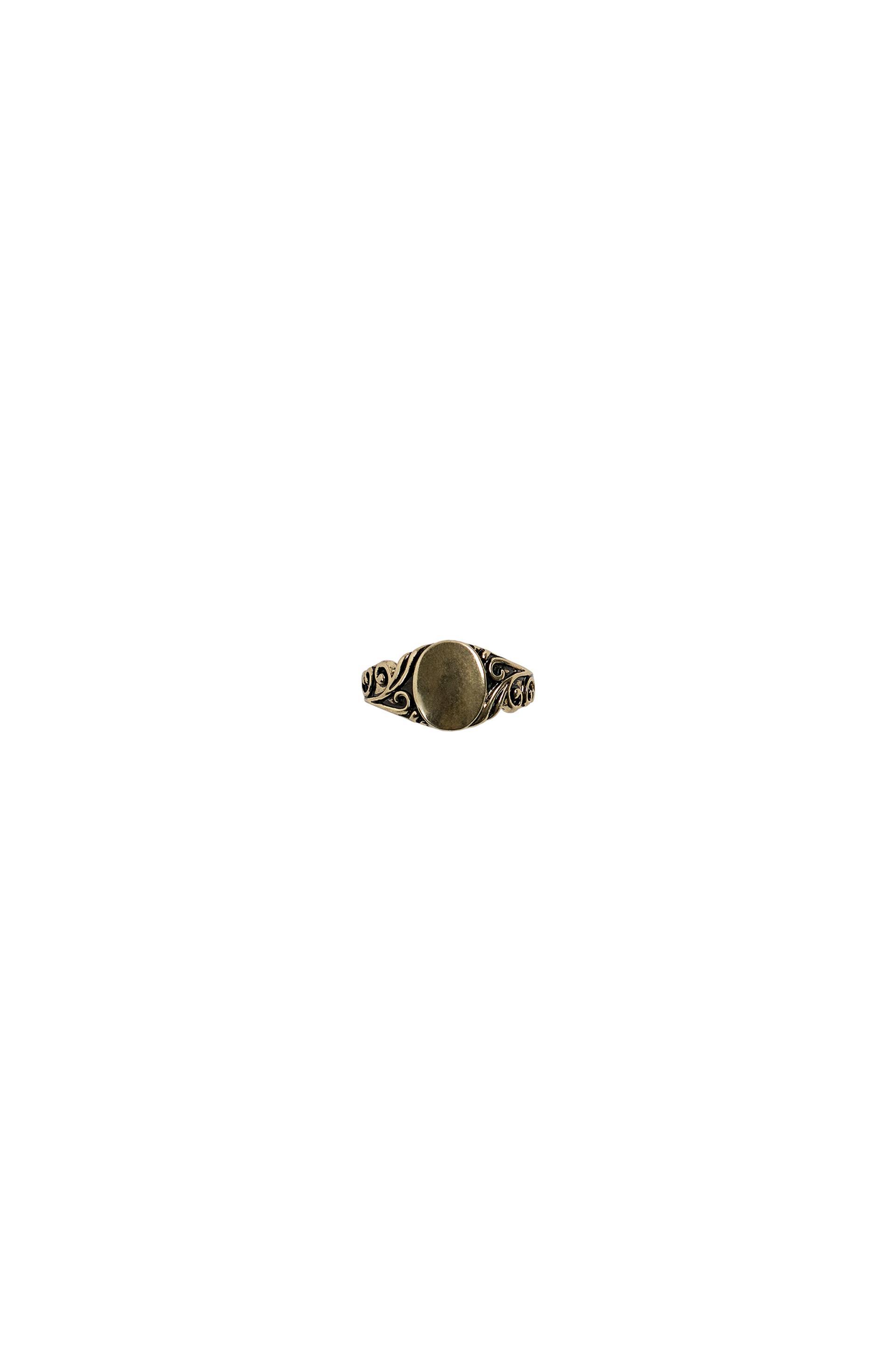 EMBOSSED SIGNET RING by ZARA