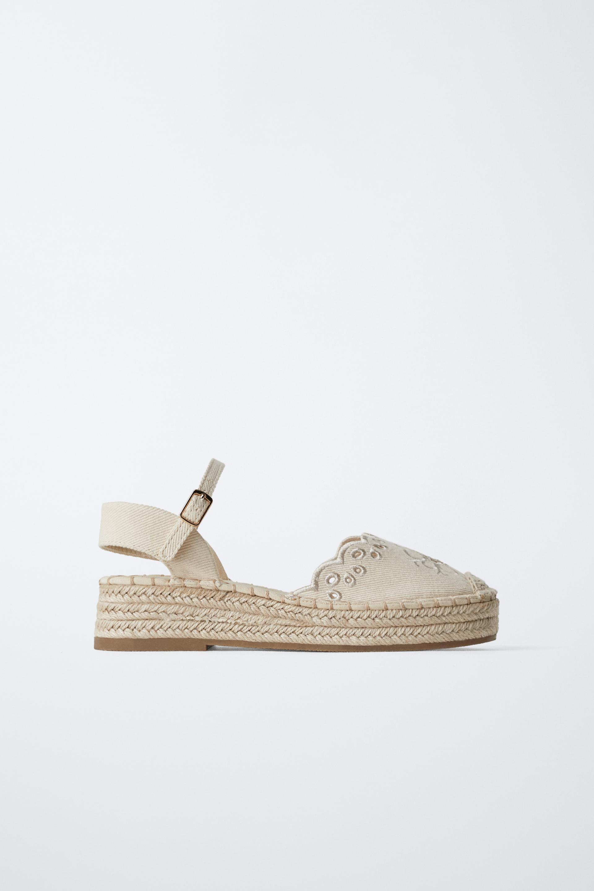 EMBROIDERED ESPADRILLES by ZARA