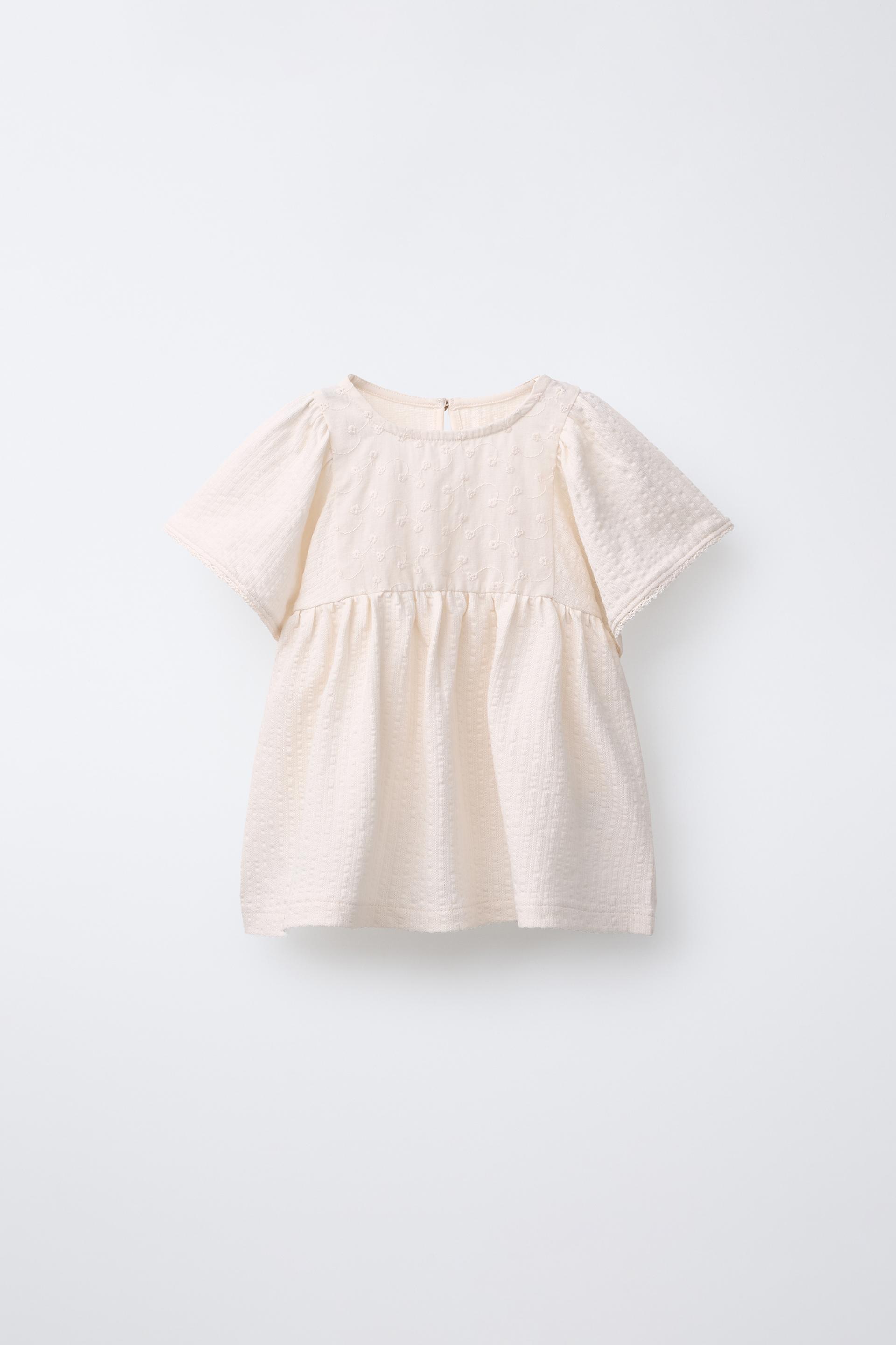 EMBROIDERED TEXTURED SHIRT by ZARA