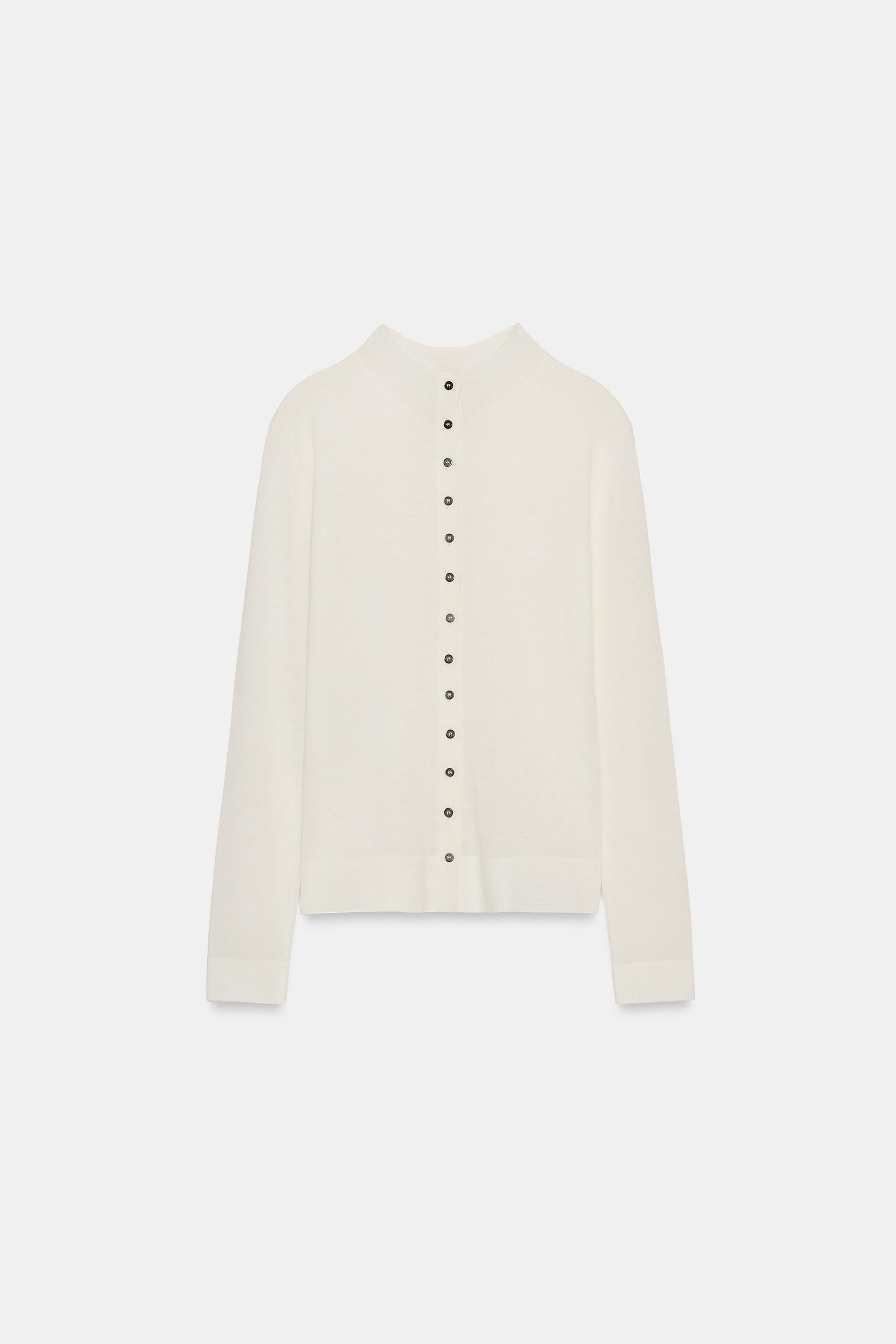 EXTRAFINE KNIT CARDIGAN by ZARA