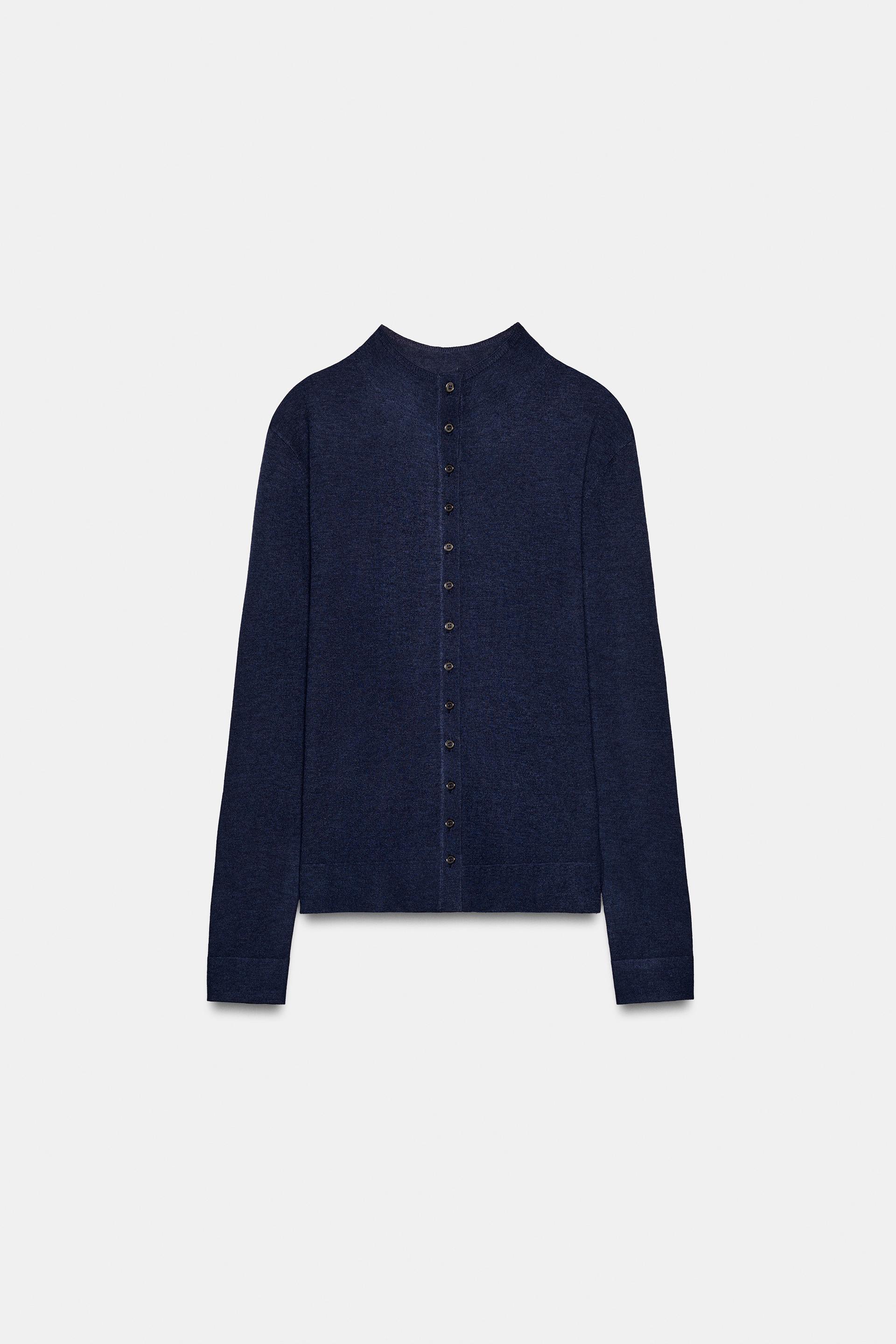 EXTRAFINE KNIT CARDIGAN by ZARA