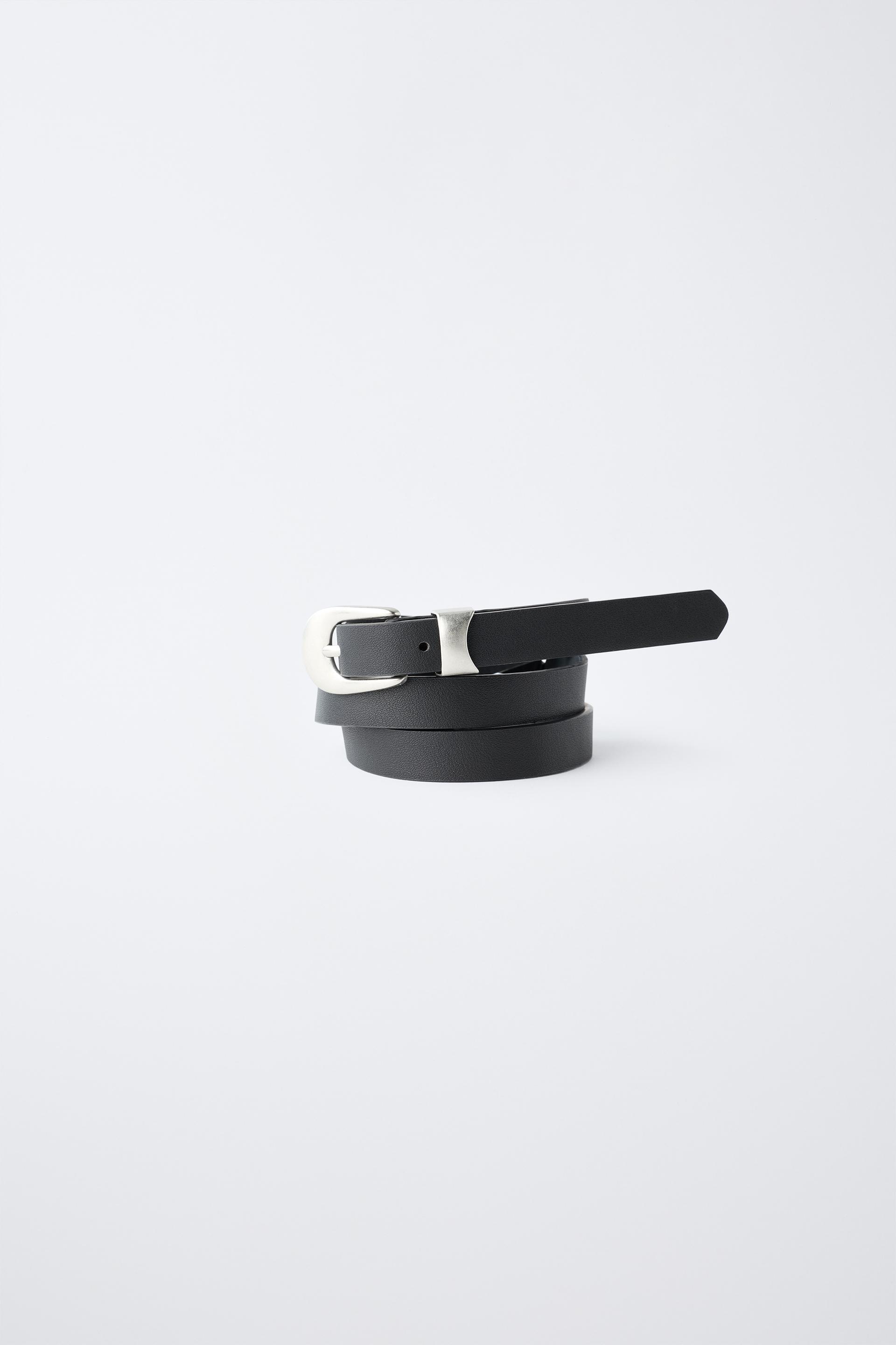 FAUX LEATHER BELT by ZARA