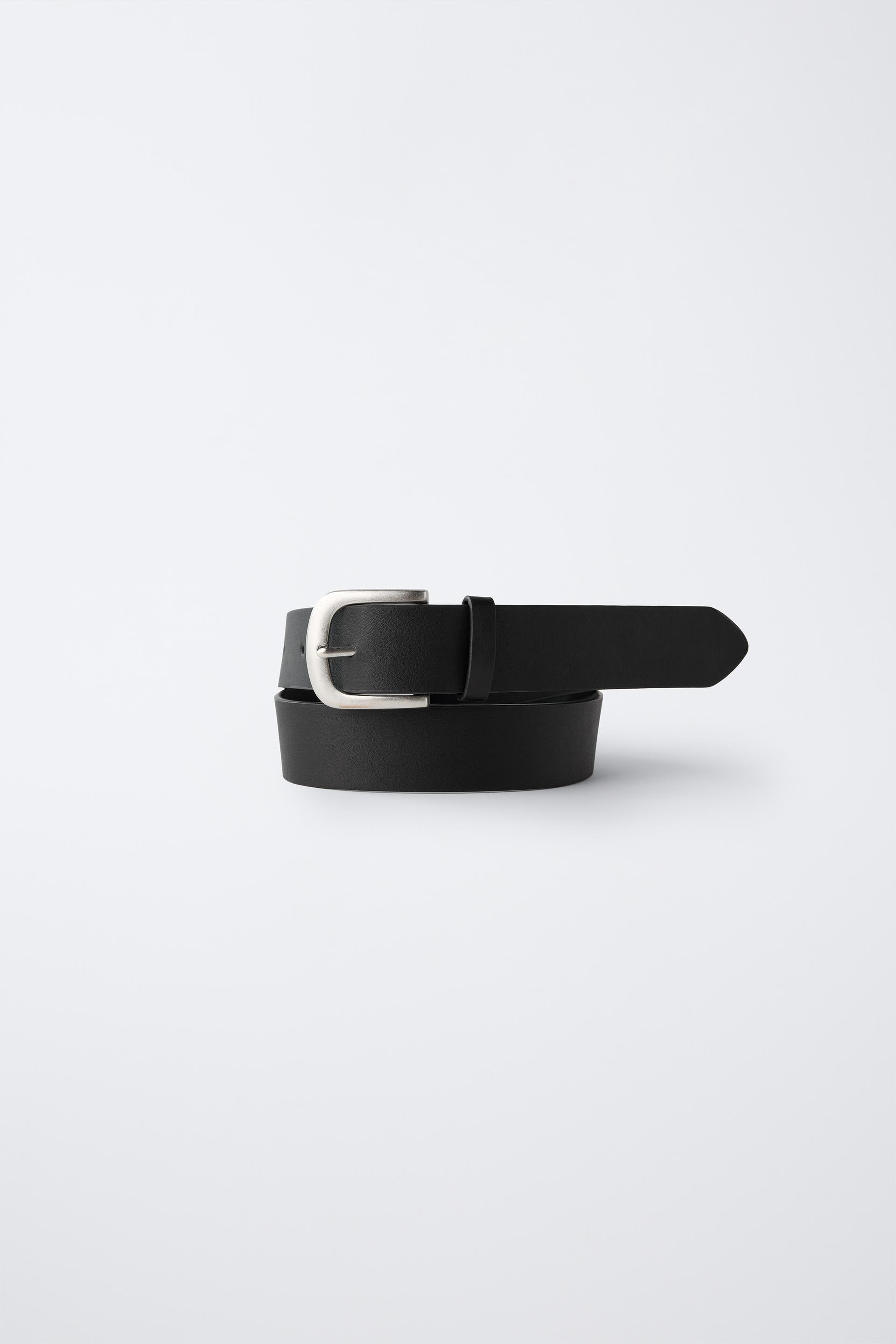 FAUX LEATHER BELT by ZARA