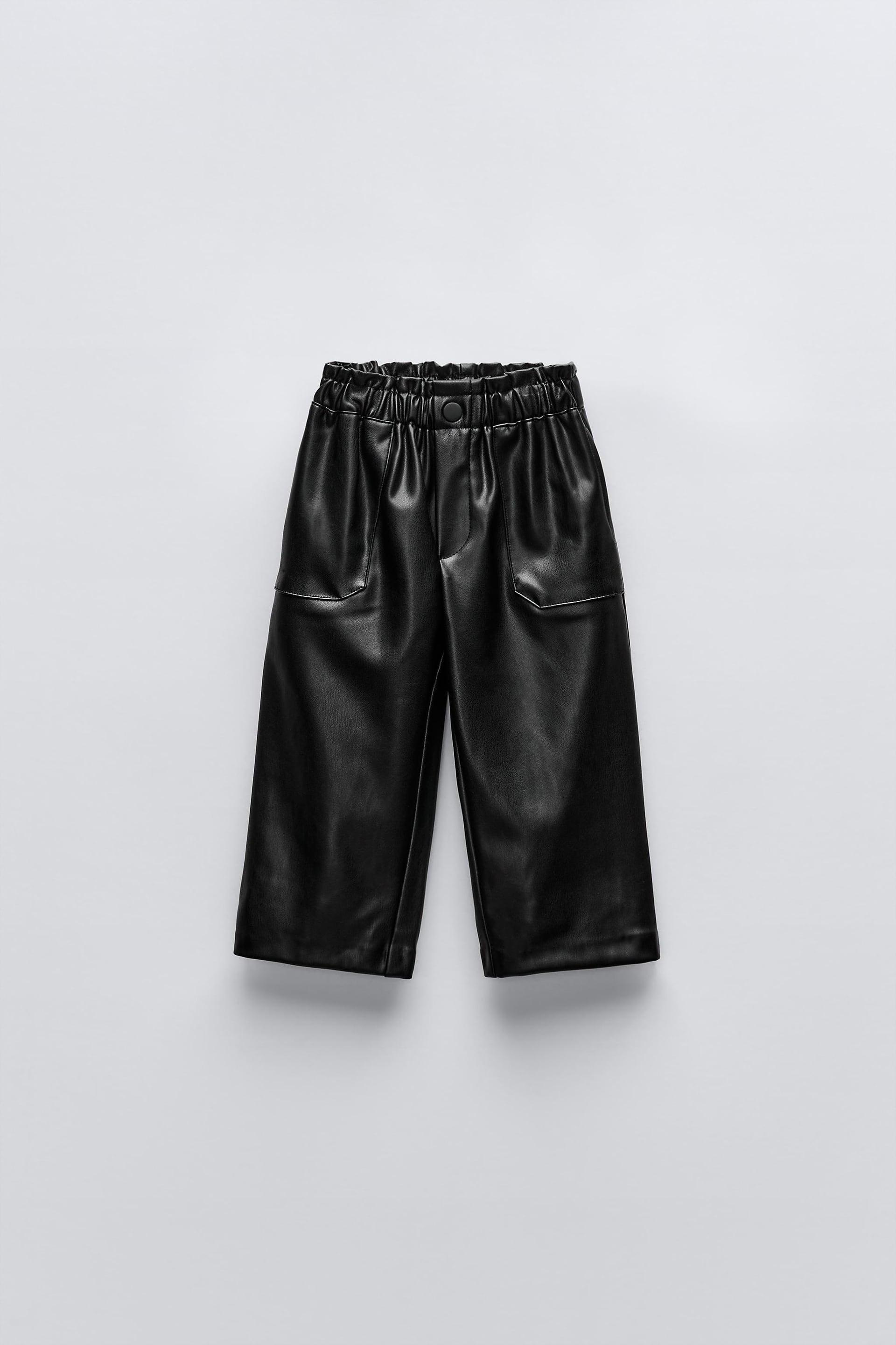 FAUX LEATHER PANTS by ZARA