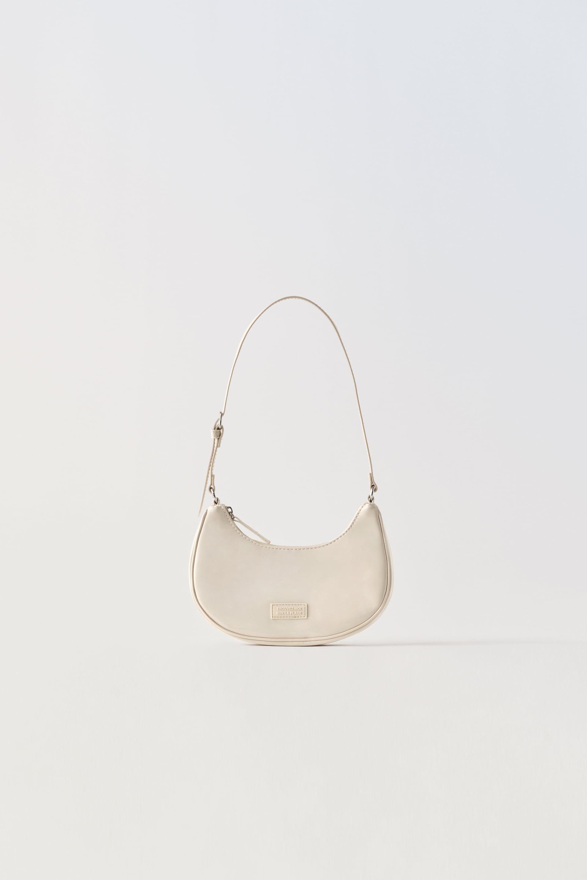 FAUX PATENT LEATHER BAG by ZARA