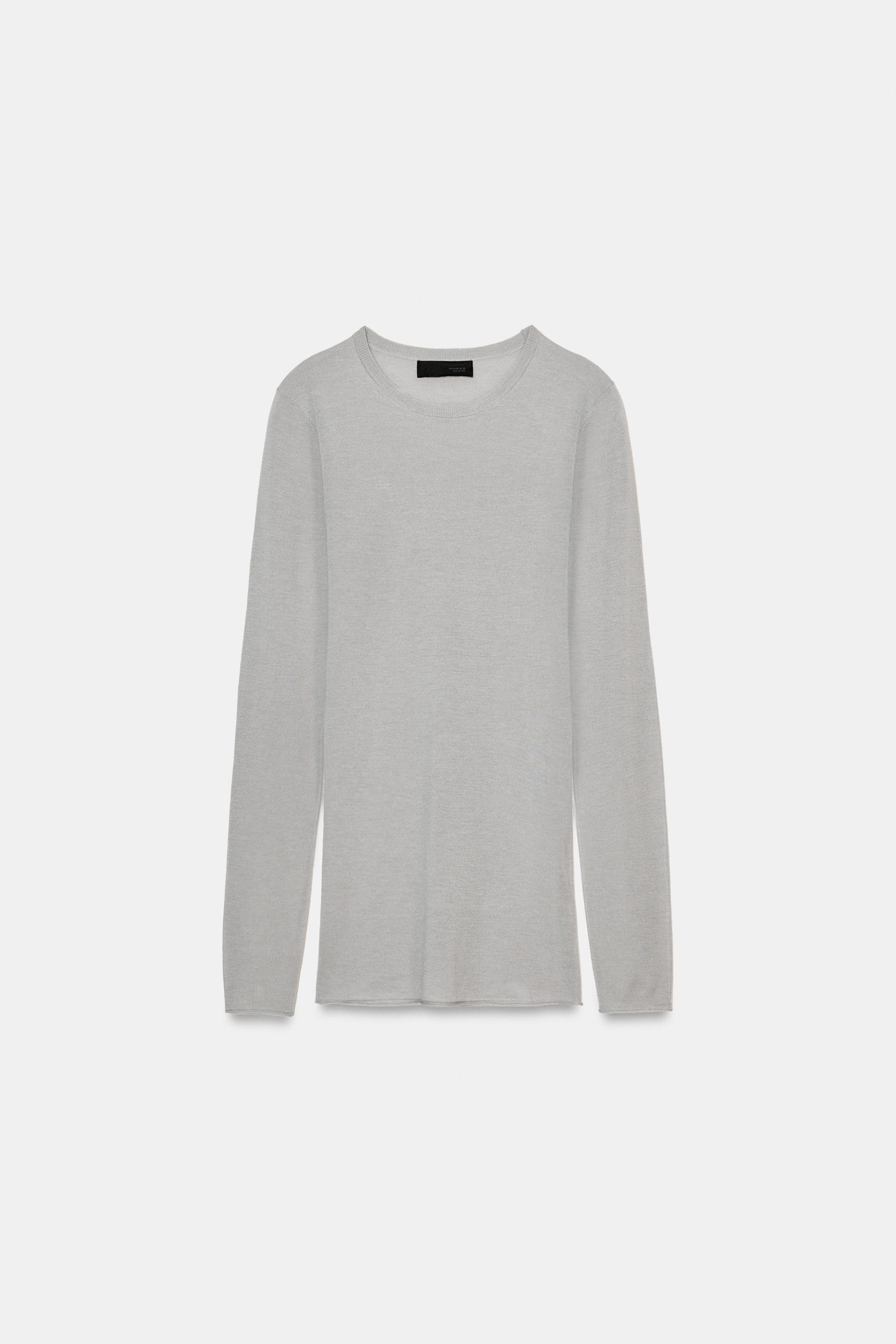 FINE-KNIT WOOL JUMPER by ZARA