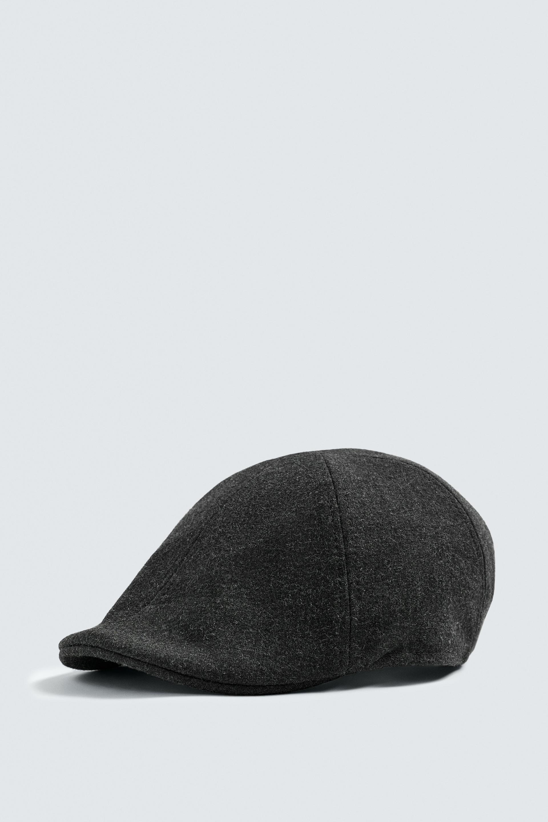 FLANNEL BERET by ZARA