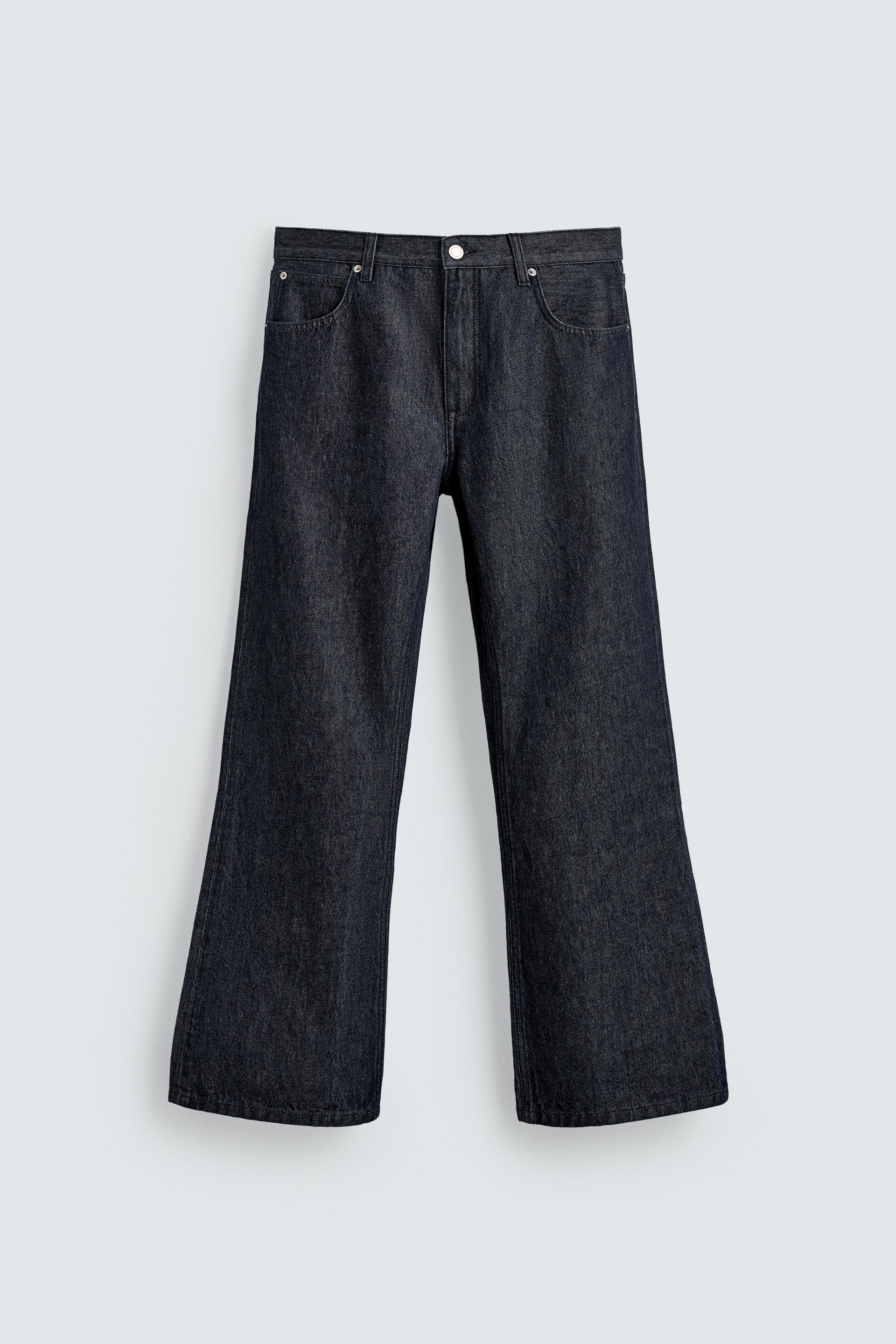 FLARE FIT JEANS WITH PATCHES HARRY LAMBERT FOR ZARA X DISNEY by ZARA