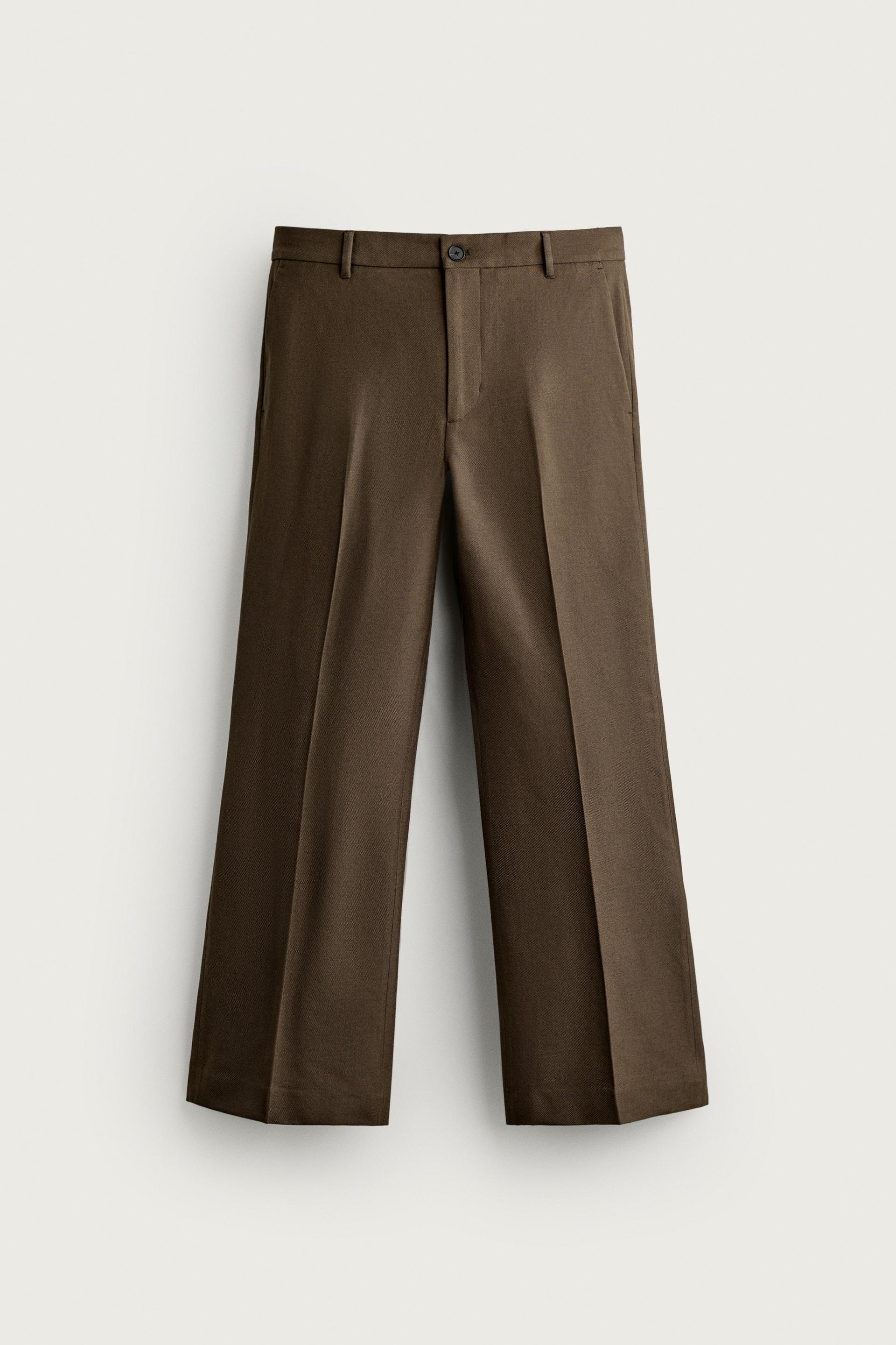 FLARE FIT SUIT PANTS by ZARA