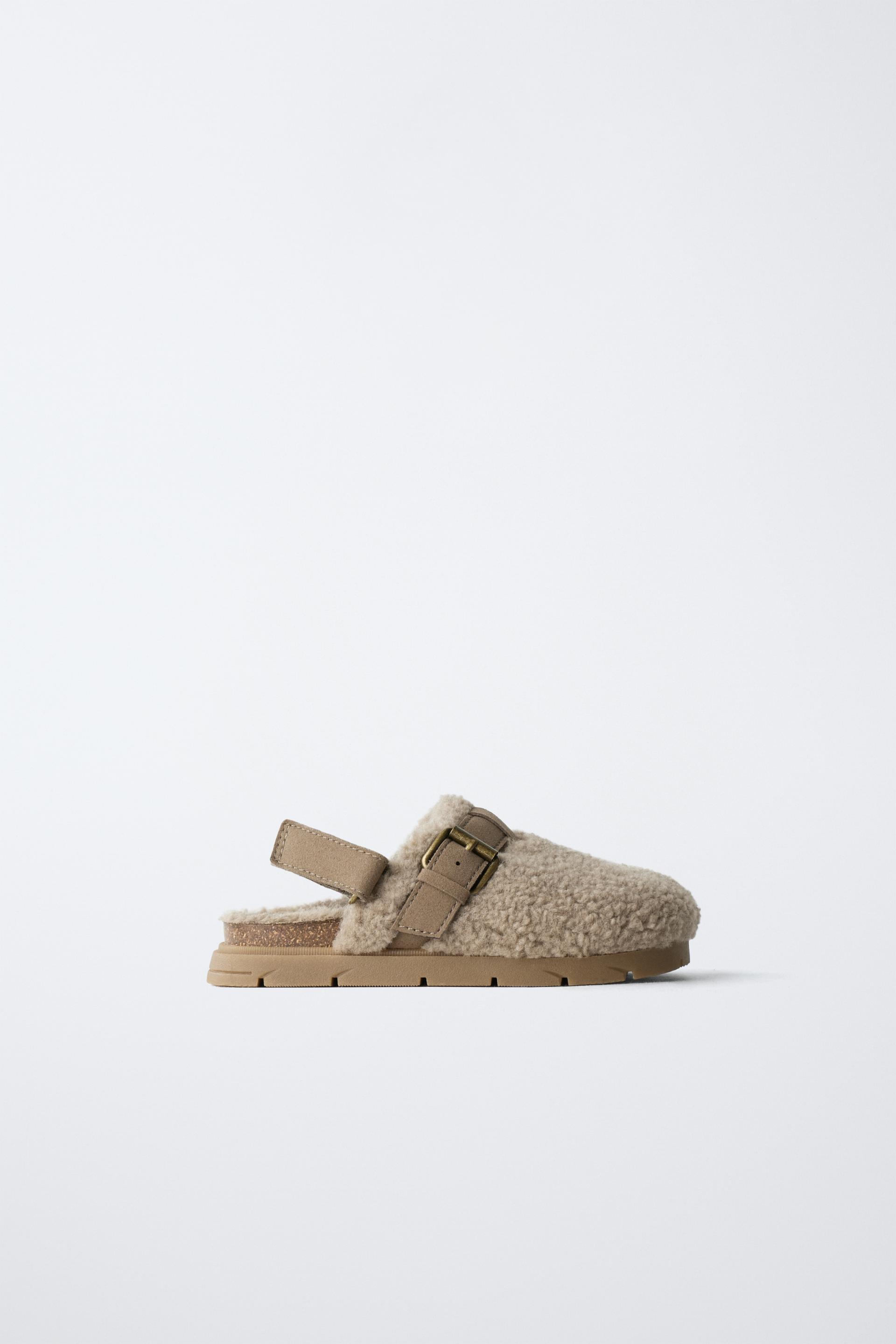 FLEECE CLOGS by ZARA