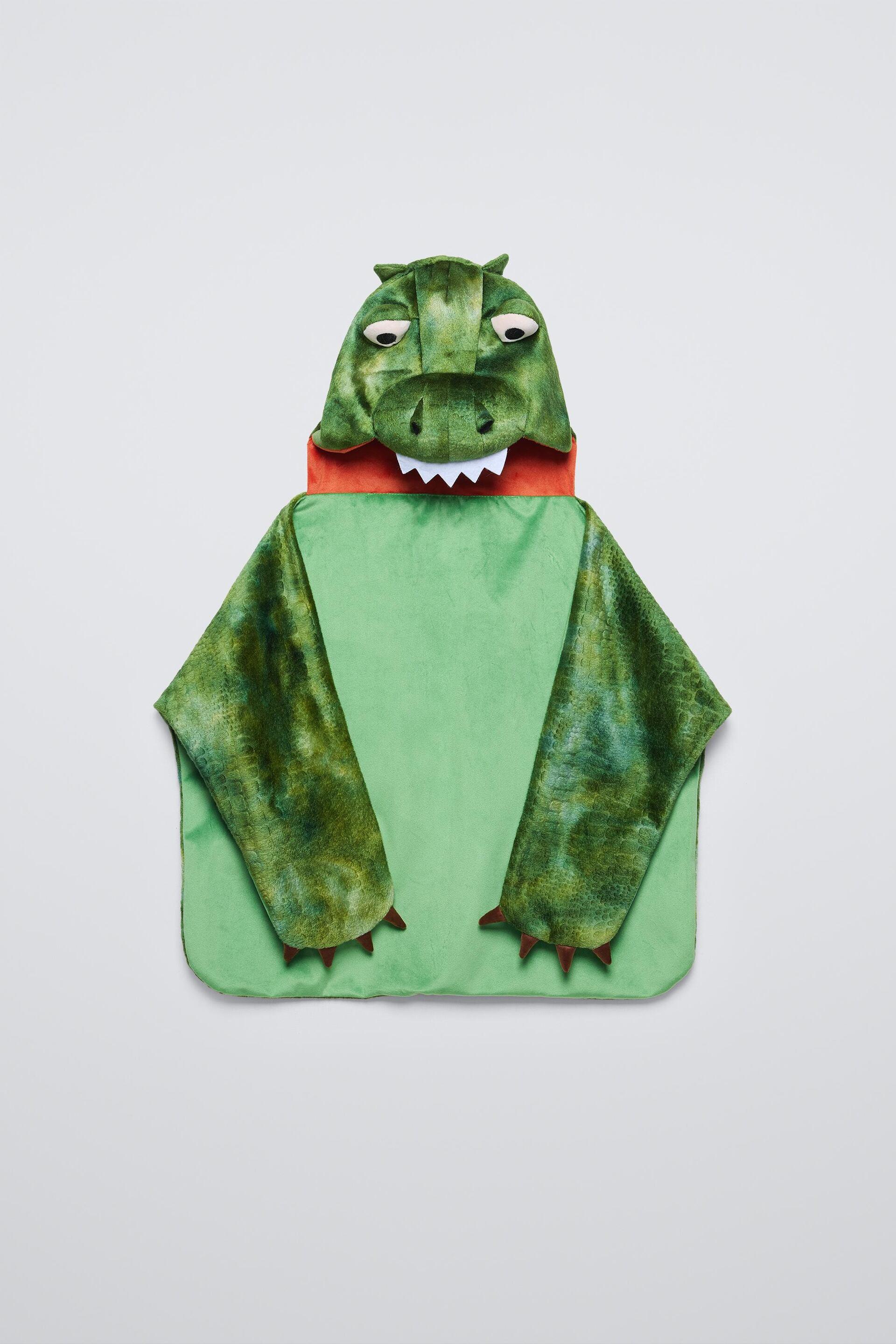 FLEECE DINOSAUR CAPE by ZARA