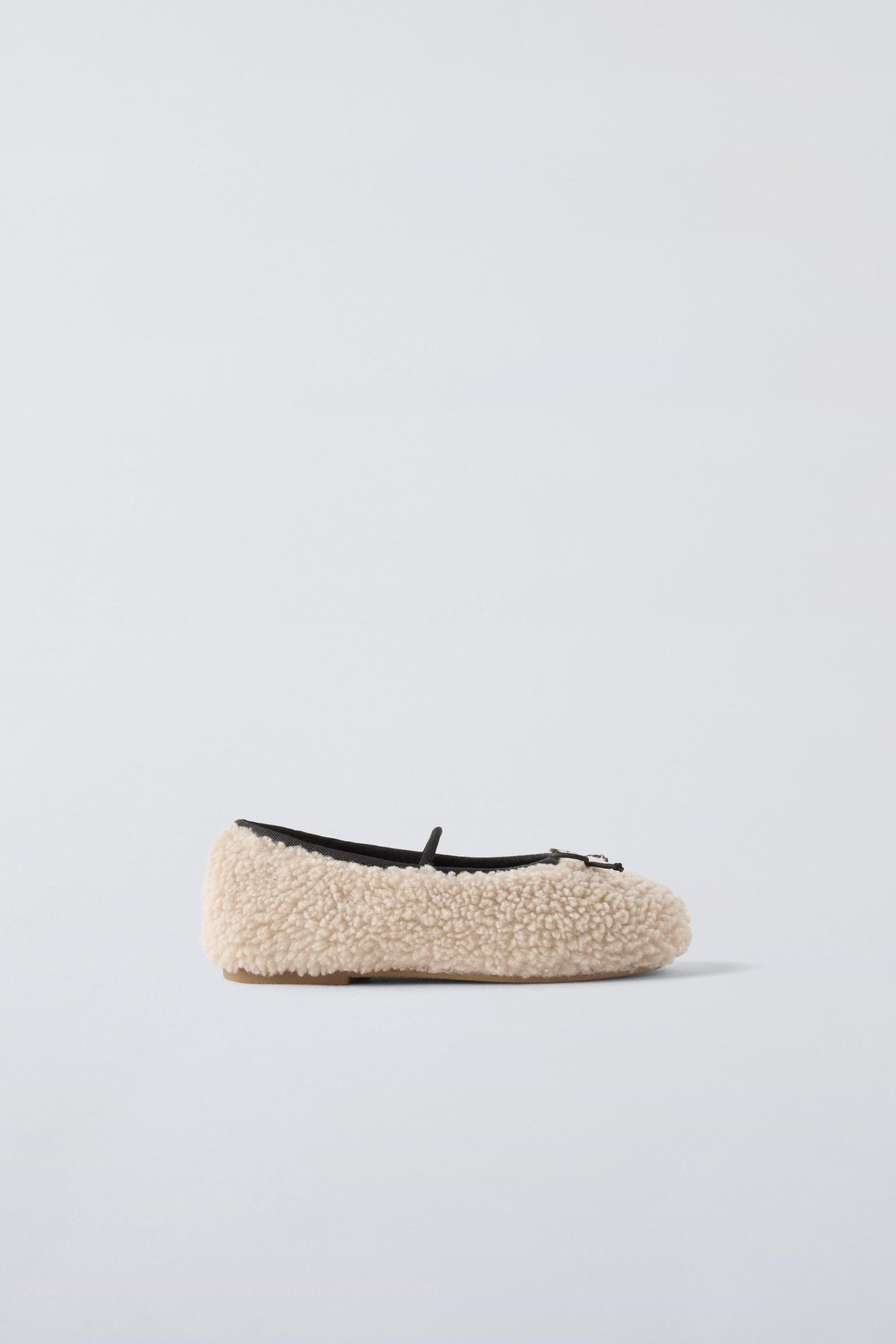 FLEECE FLATS by ZARA