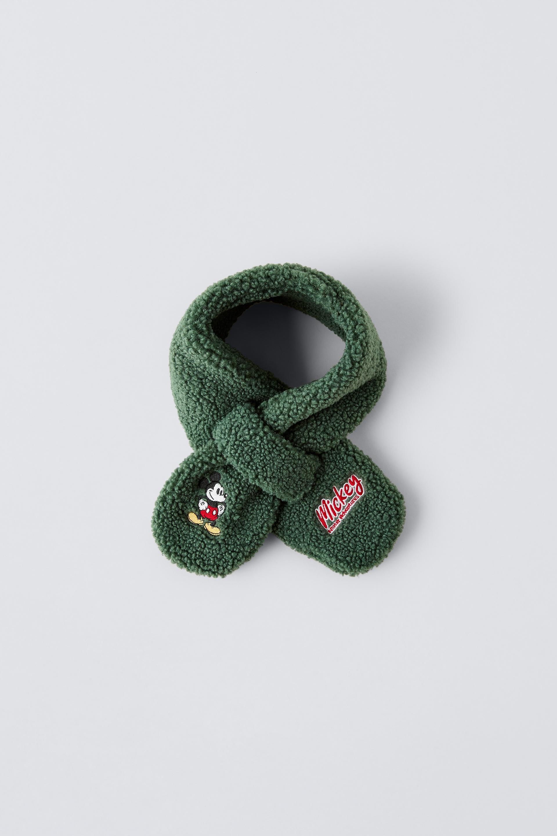 FLEECE-LINED MICKEY MOUSE © DISNEY SCARF by ZARA