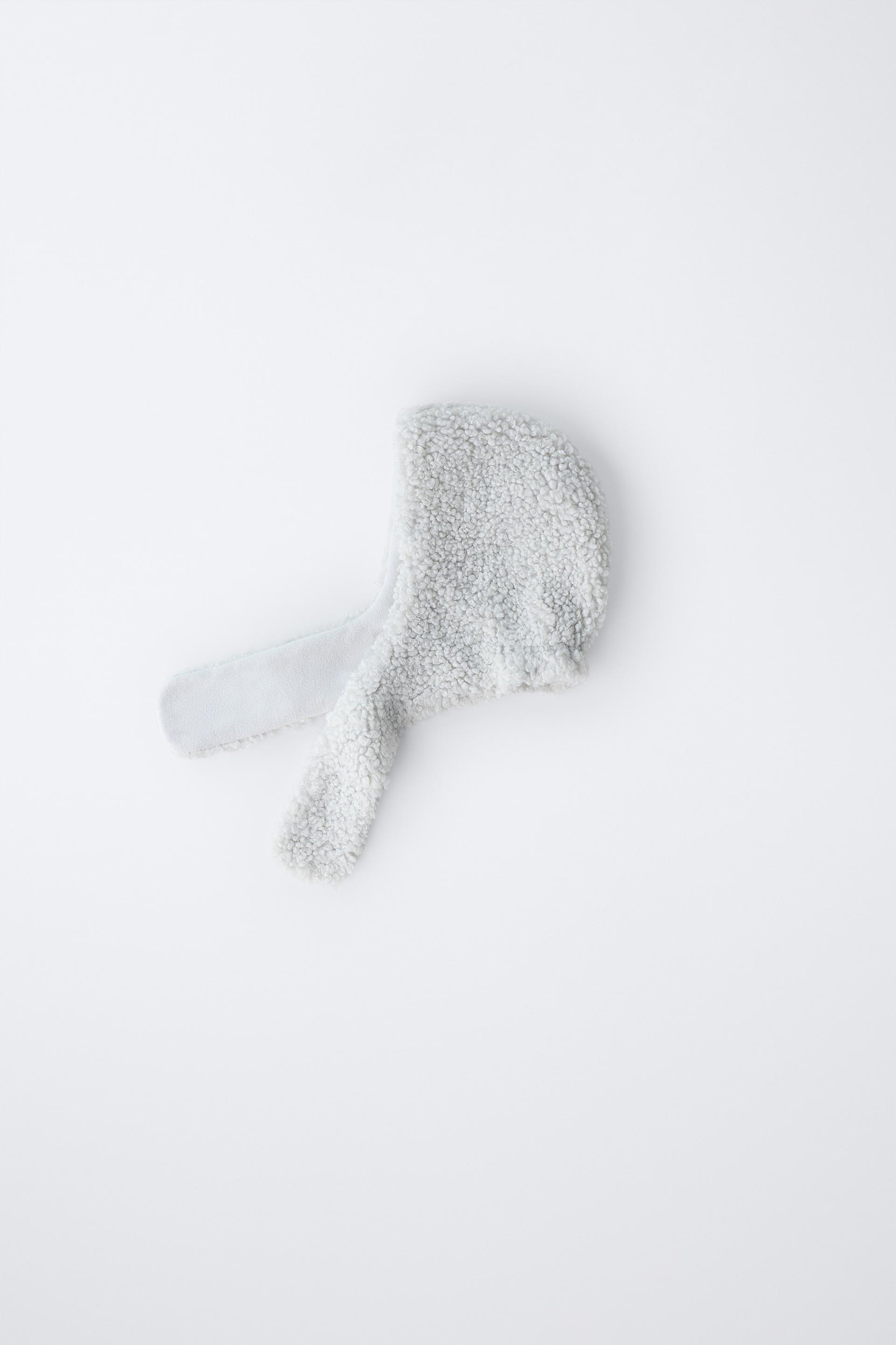 FLEECE LINED NECK HAT by ZARA