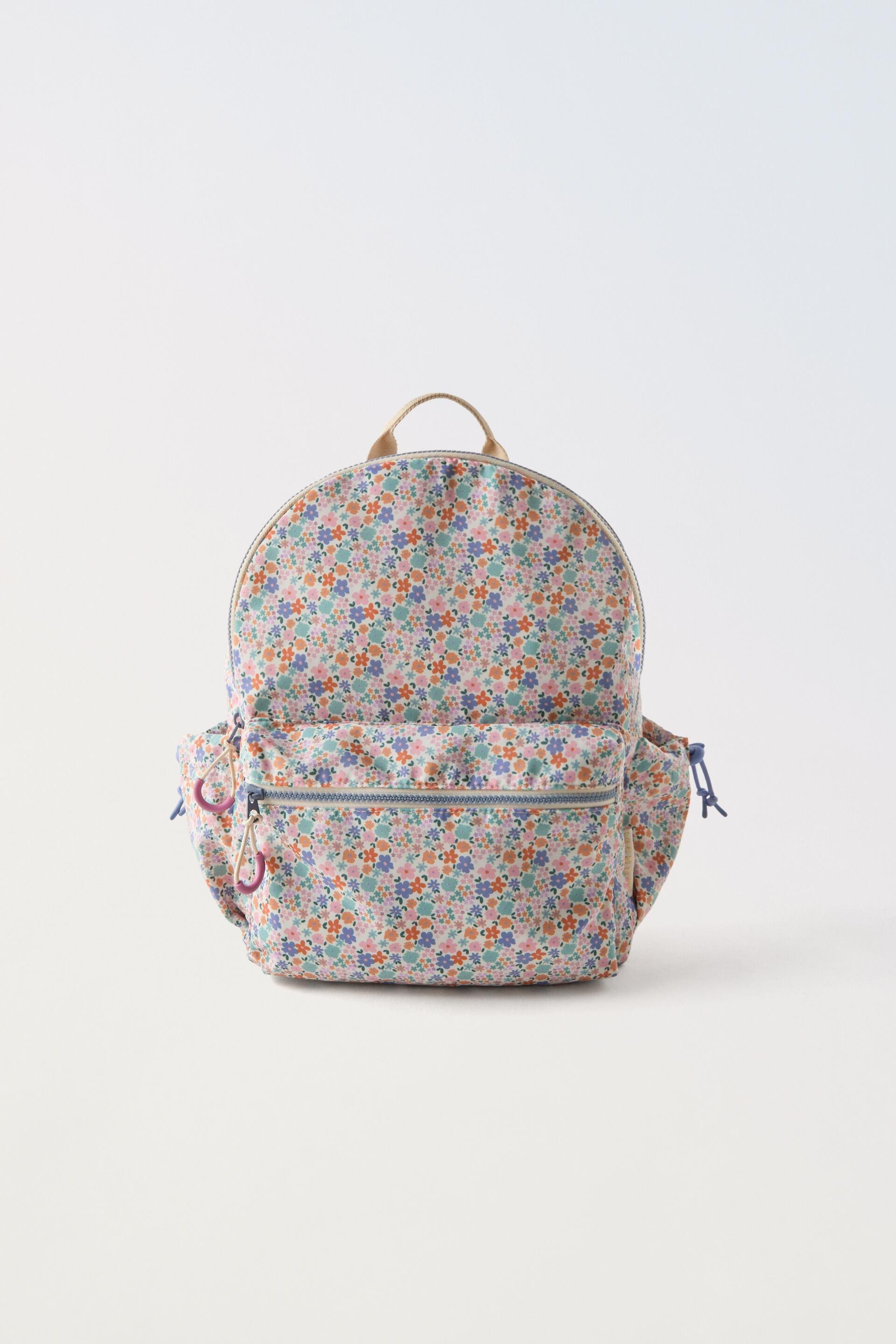 FLORAL BACKPACK by ZARA
