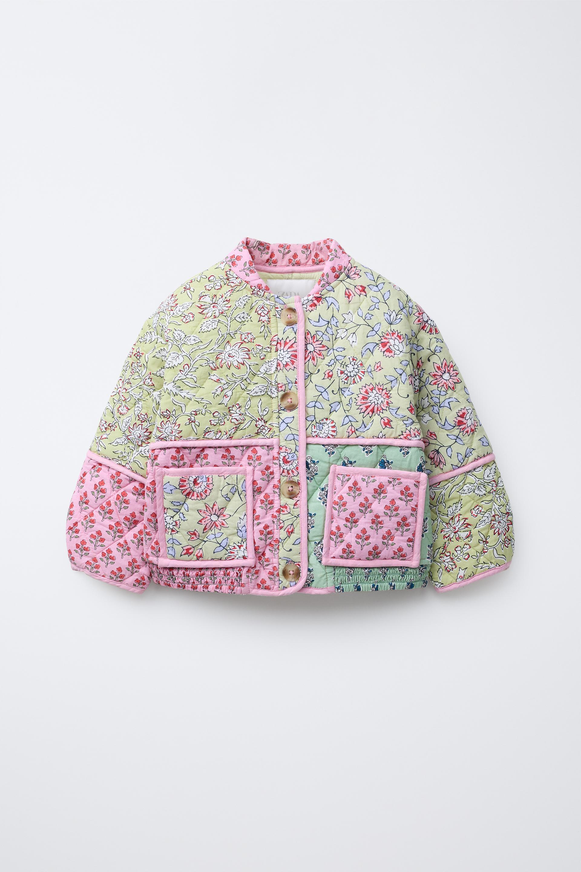 FLORAL PADDED JACKET by ZARA