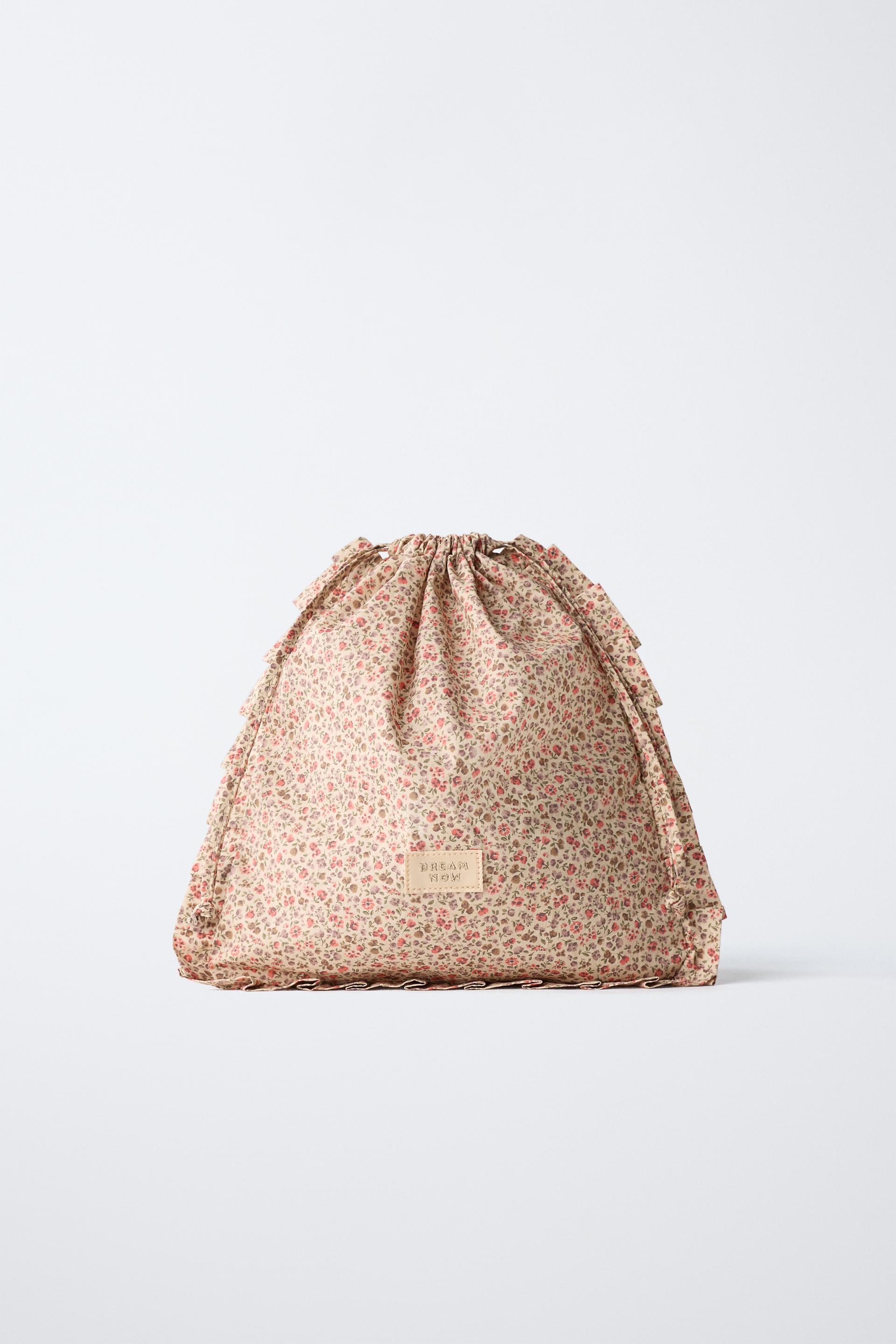 FLORAL POUCH by ZARA